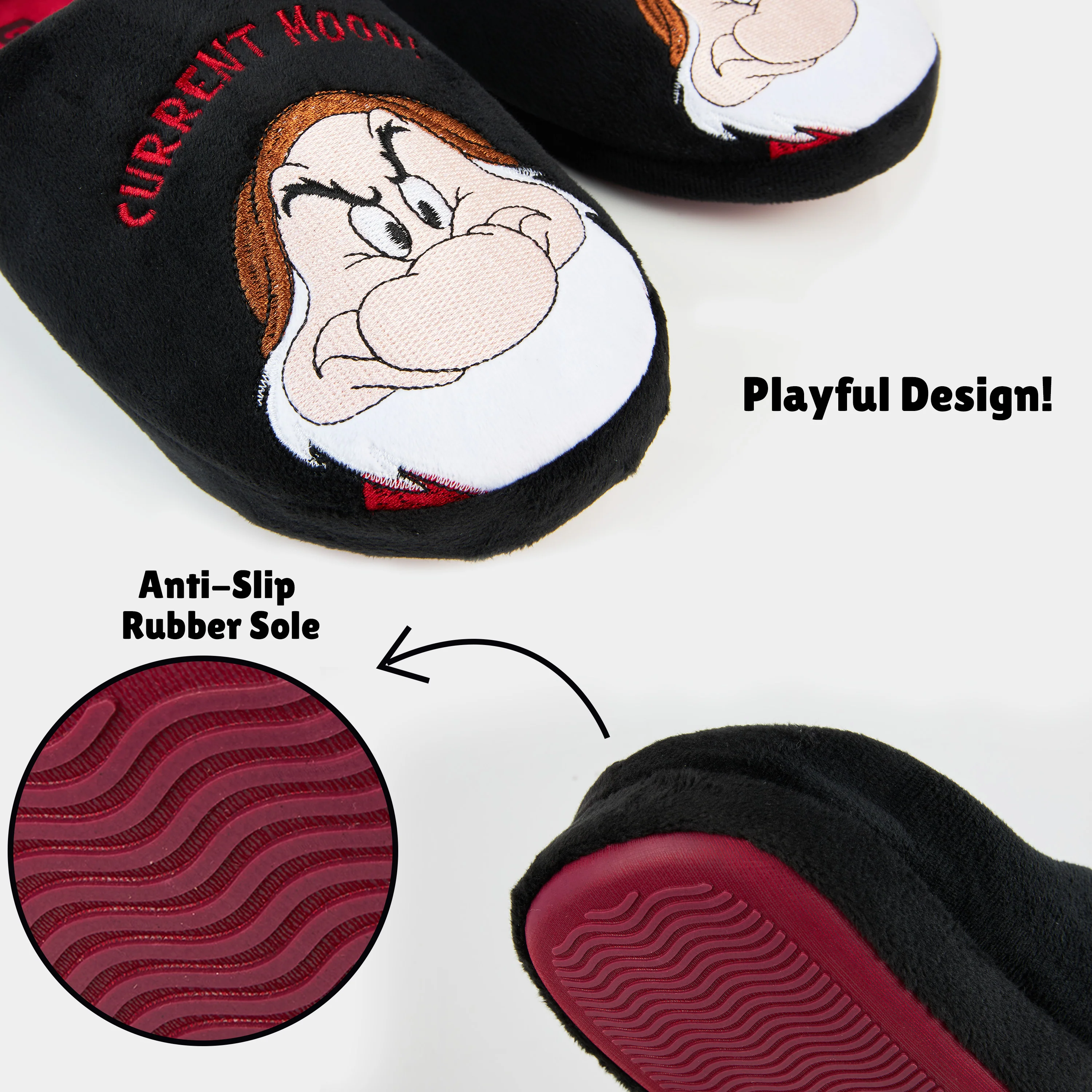 Disney Men's Slippers -Grumpy House Shoes - Image 3