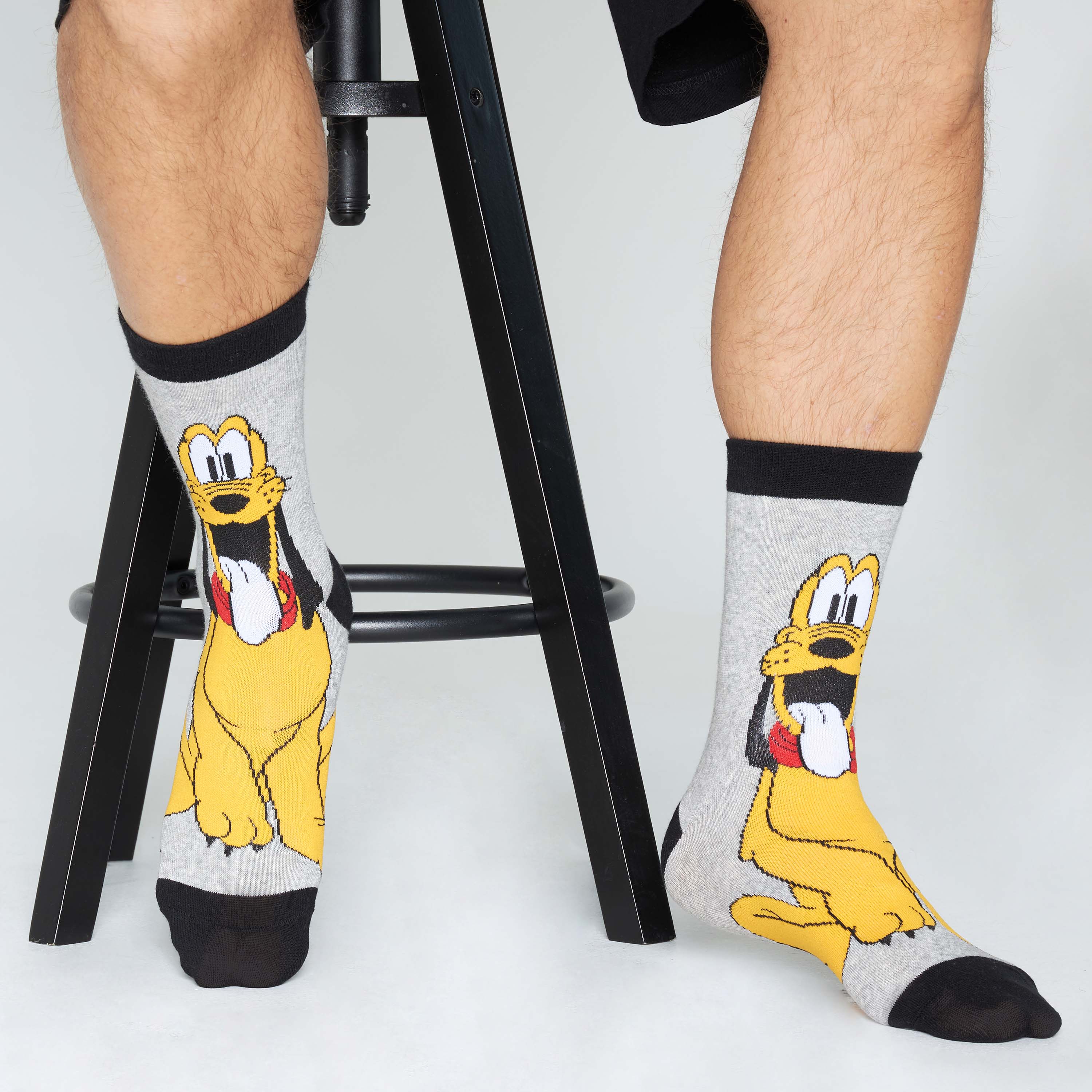 Disney Mens Socks, 5 Pack Novelty Socks, Mickey Pluto Donald Goofy Disney Gifts - Image 7
