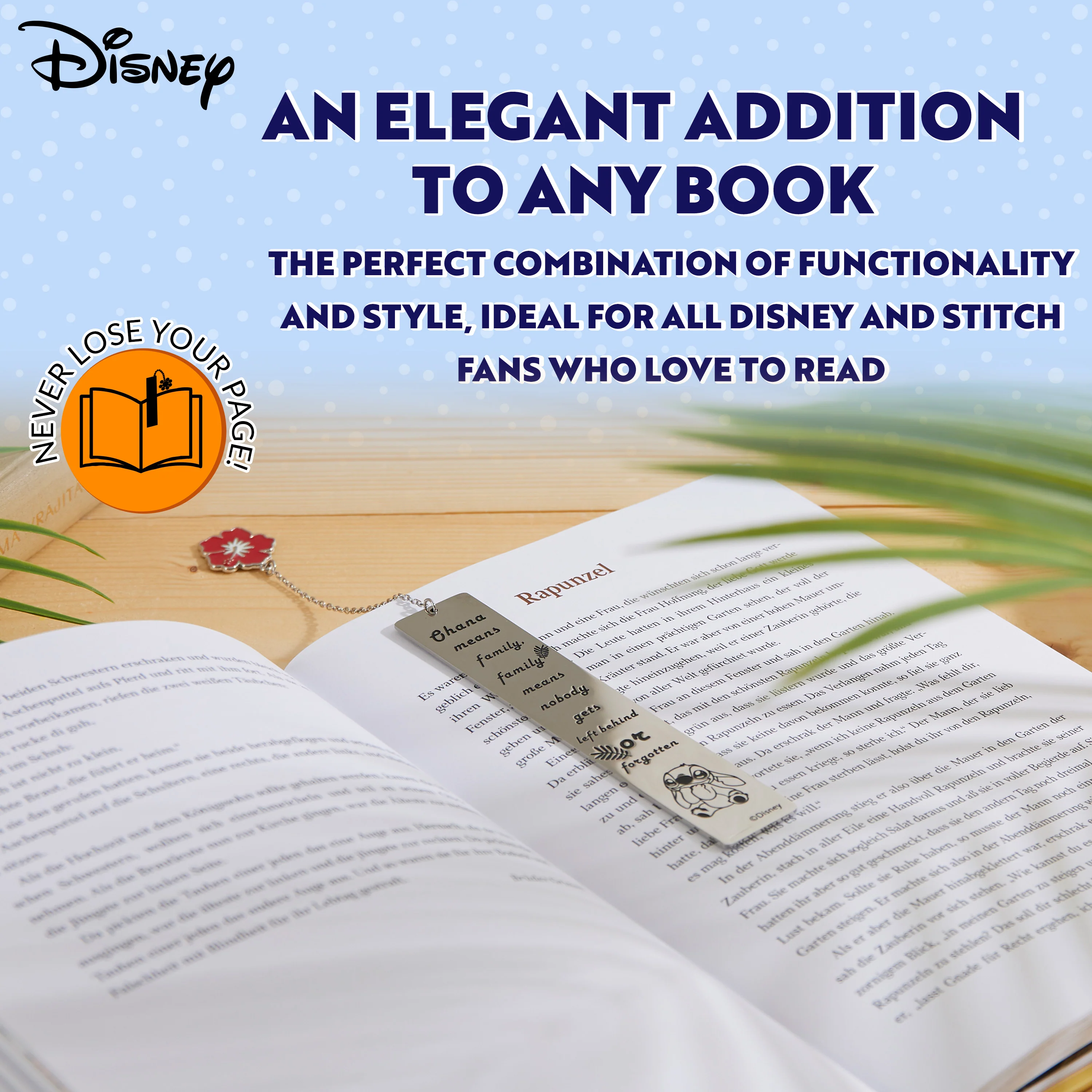Disney Metal Bookmarks for Women with Gift Box - Stitch - Image 5