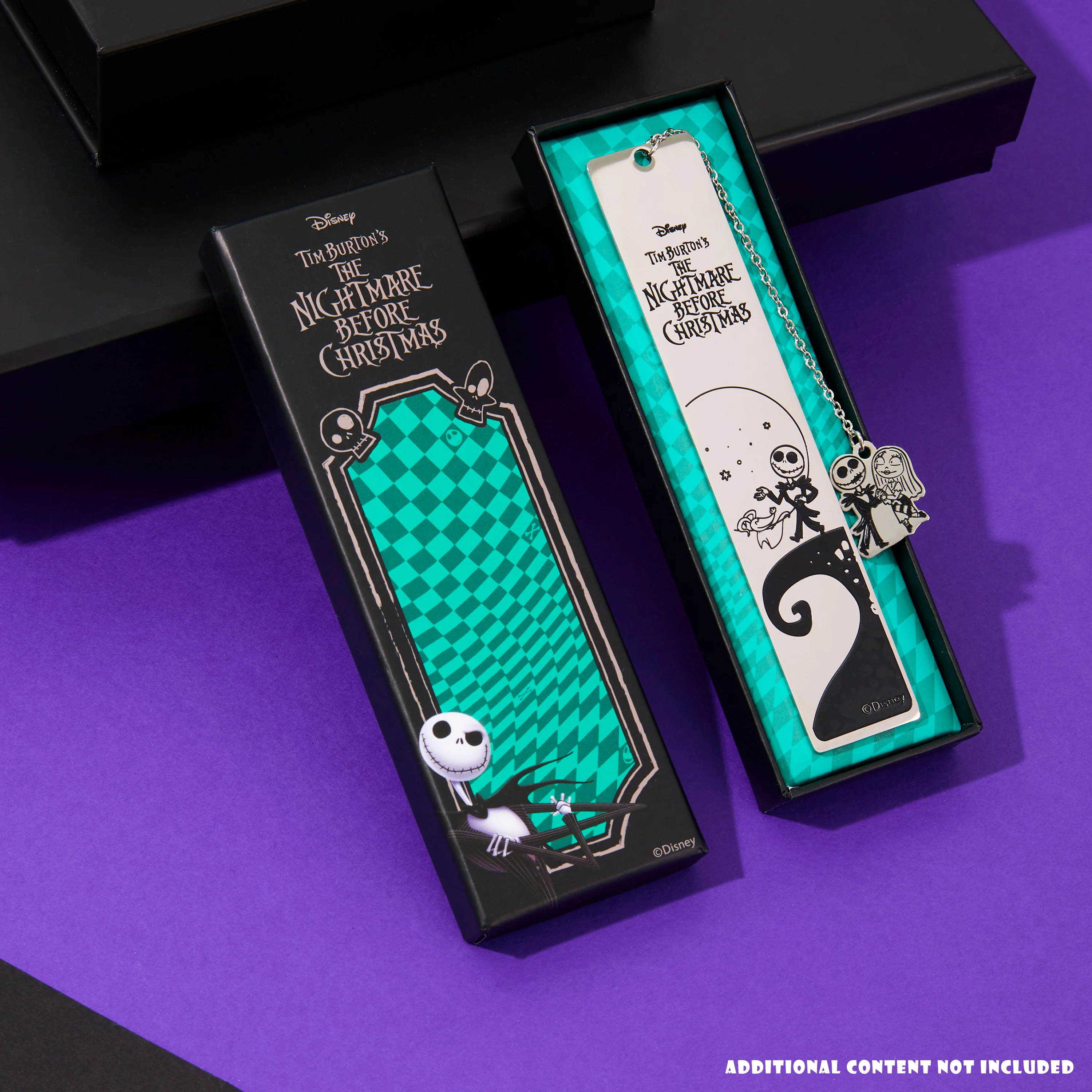 Disney Metal Bookmarks with Gift Box Metal Bookmark with Inspirational Quote and Charm - Image 2