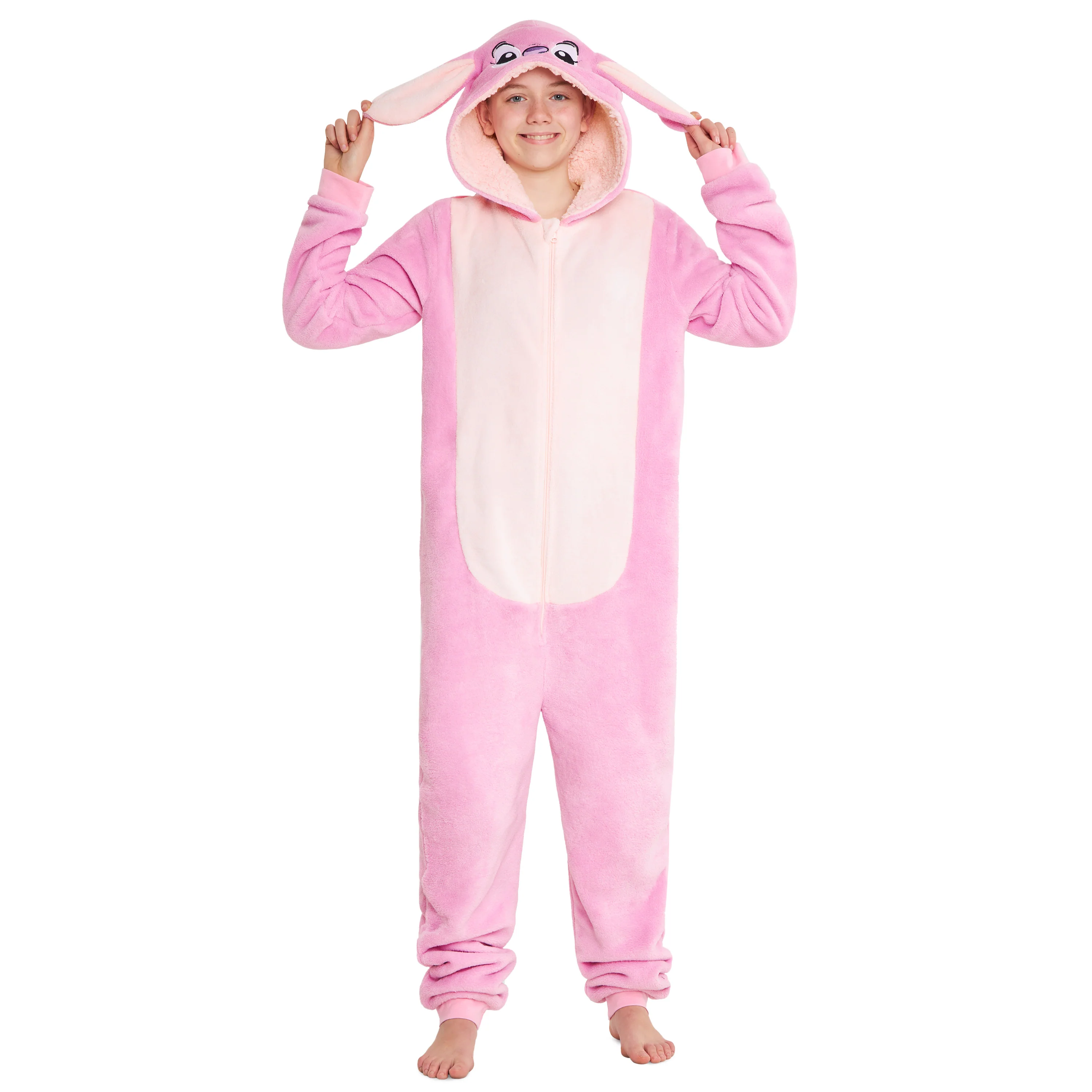 Disney Angel Onesies for Girls Fleece Pyjamas Lounge Wear