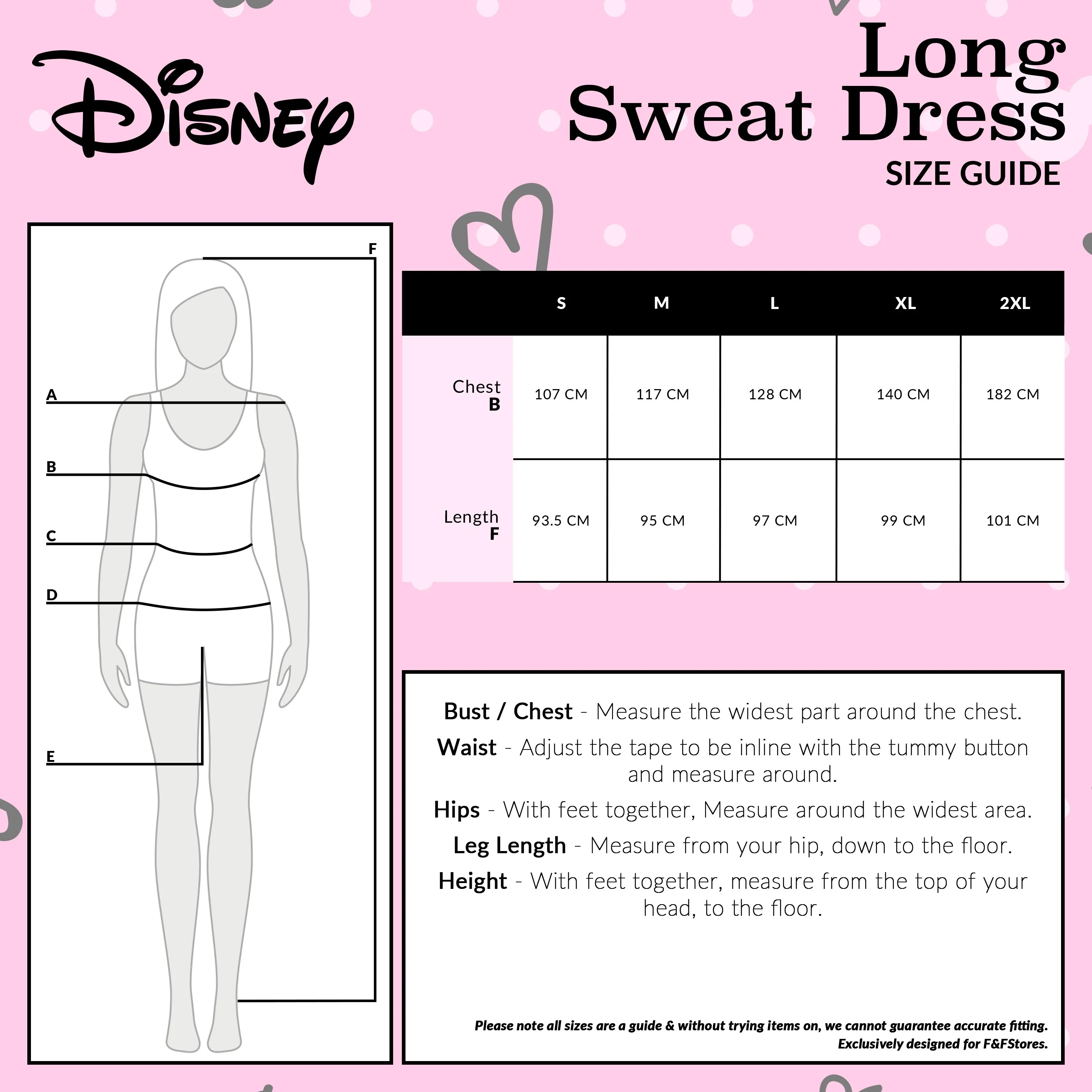 Disney Oversized Sweatshirt Dress for Women Mickey & Minnie Casual Sweater Dress - Image 6