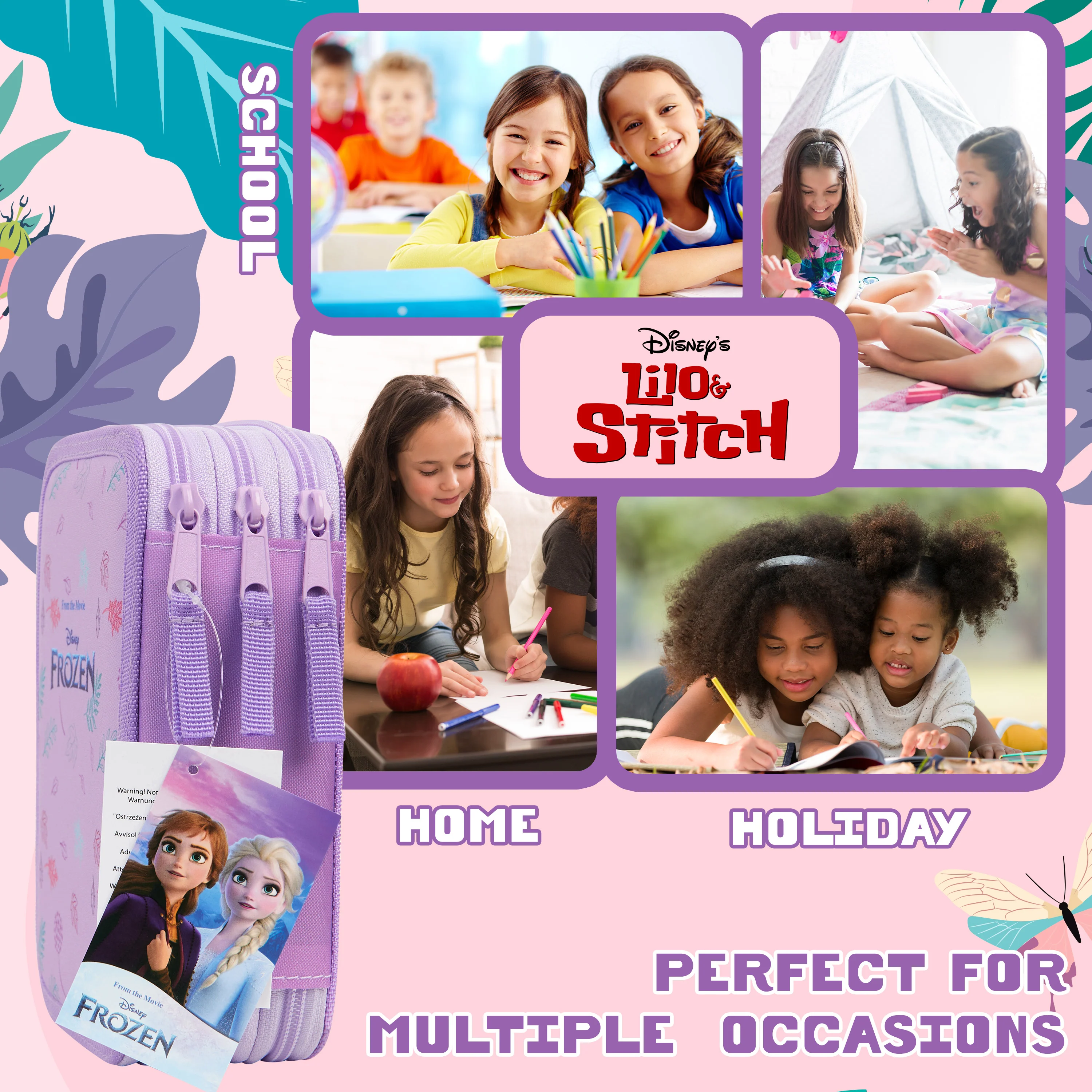 Disney Pencil Case Frozen Filled Pencil Case - Image 5