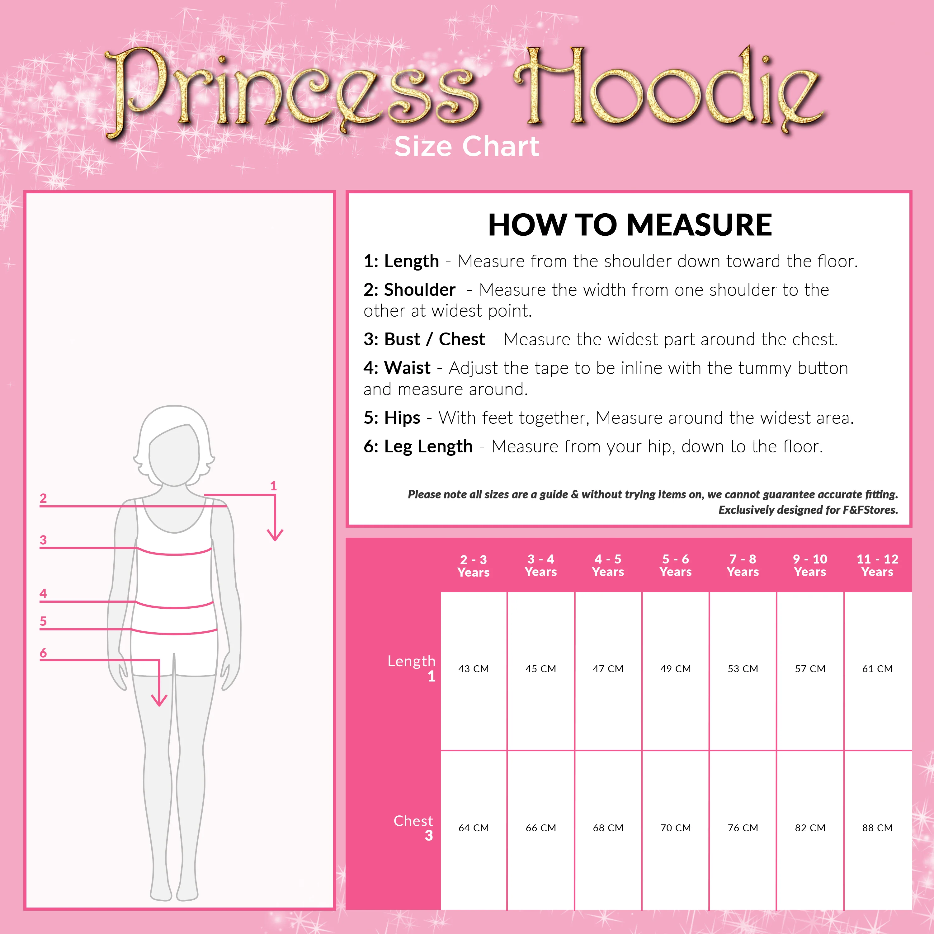 Disney Princess Hoodie for Girls - Princess Hooded Sweatshirt or Hoodie Dress for Kids - Image 7