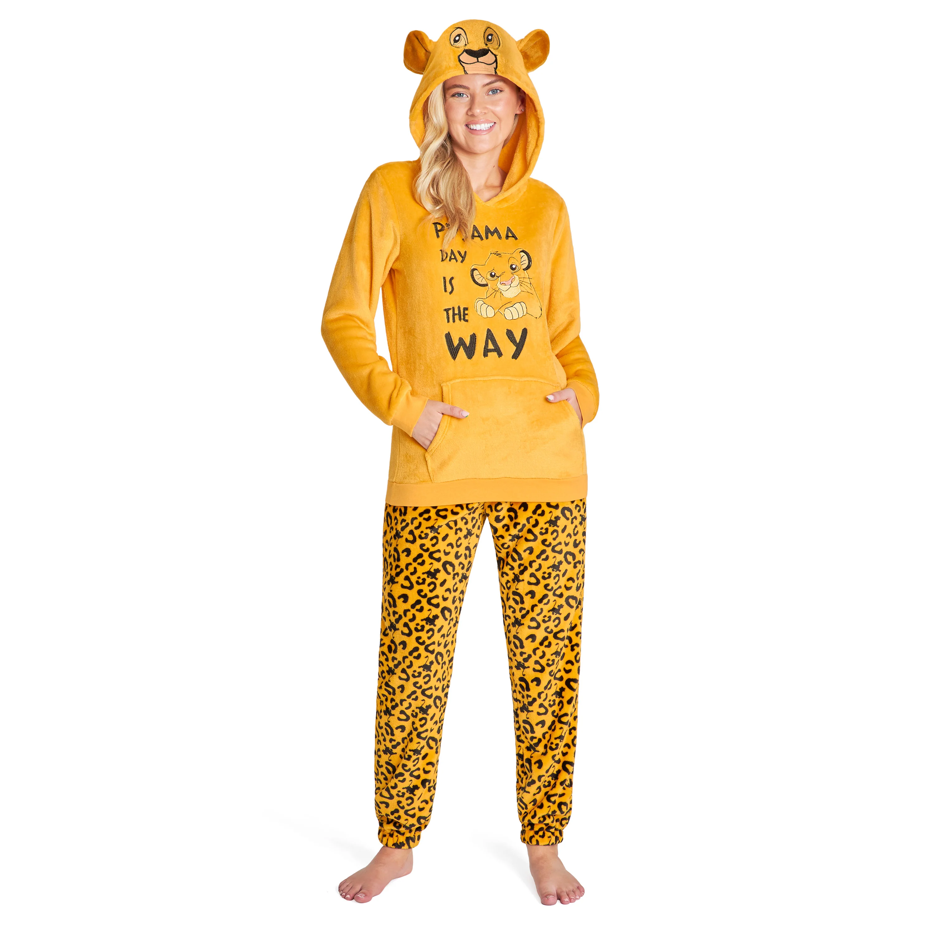 Disney Pyjamas for Women, Fluffy Ladies Fleece Pyjamas, Stitch Minnie Gifts