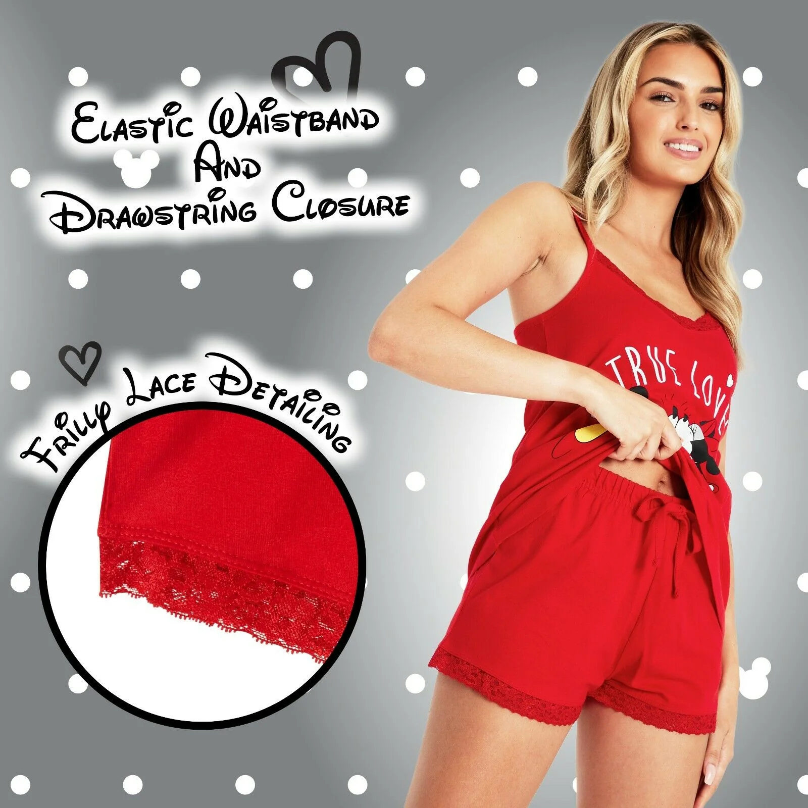 Disney Pyjamas Women, Short PJs Women Set, Disney Gifts for Women - Image 4