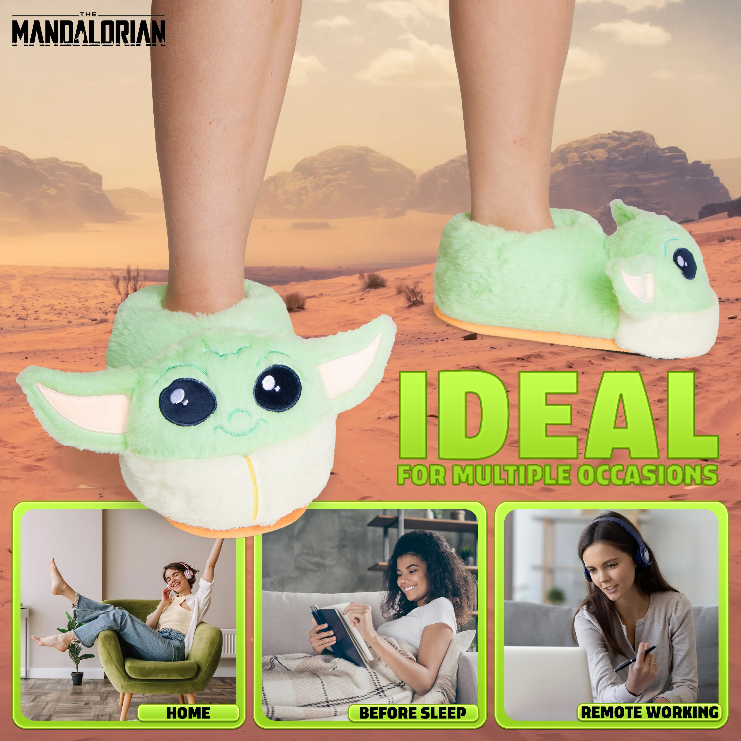 Disney Stitch Slippers Women 3D Warm Soft Ladies Slippers Anti Slip Sole Cushioned Novelty Slippers for Women and Teens Size 3-8 Eeyore Stitch Gifts - Image 5