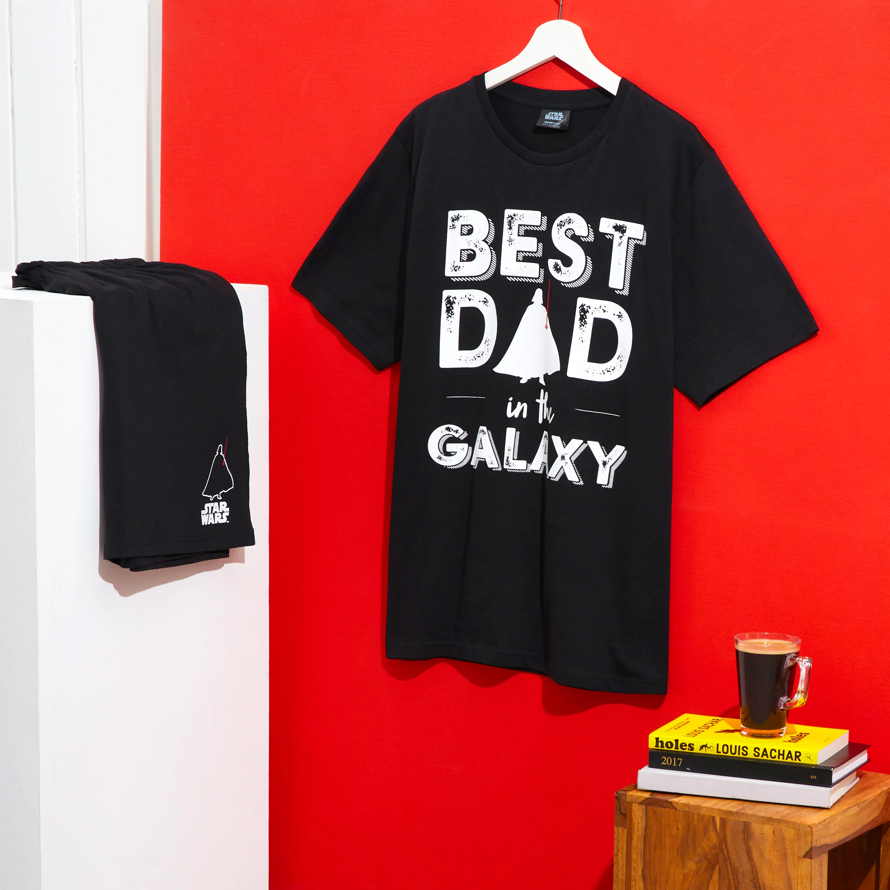 Disney Star Wars Mens Short Pyjamas Set, Comfy Loungewear - Dad Gifts - Image 2