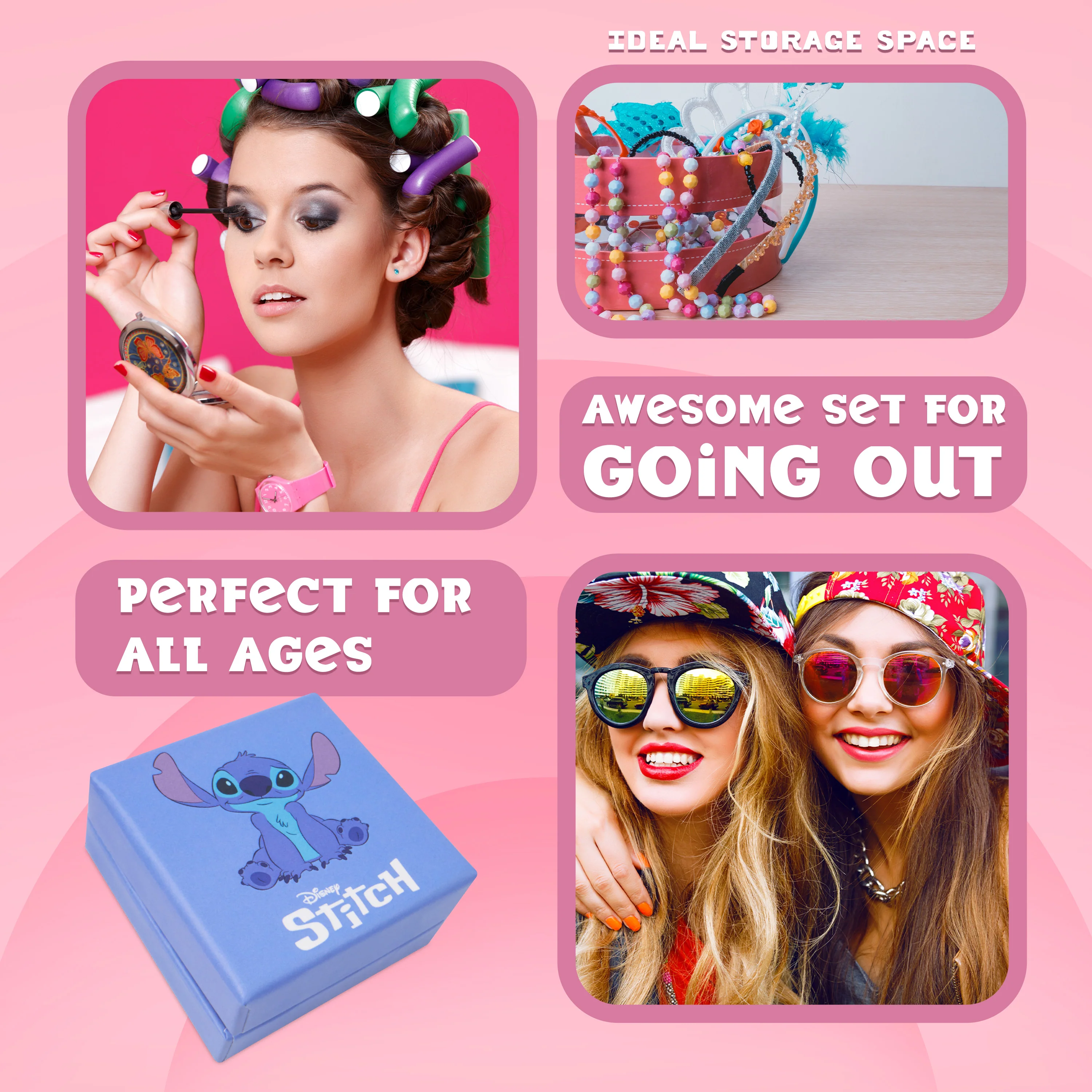 Disney Stitch 3 Piece Jewellery Set, Earrings Set - Stitch - Image 6