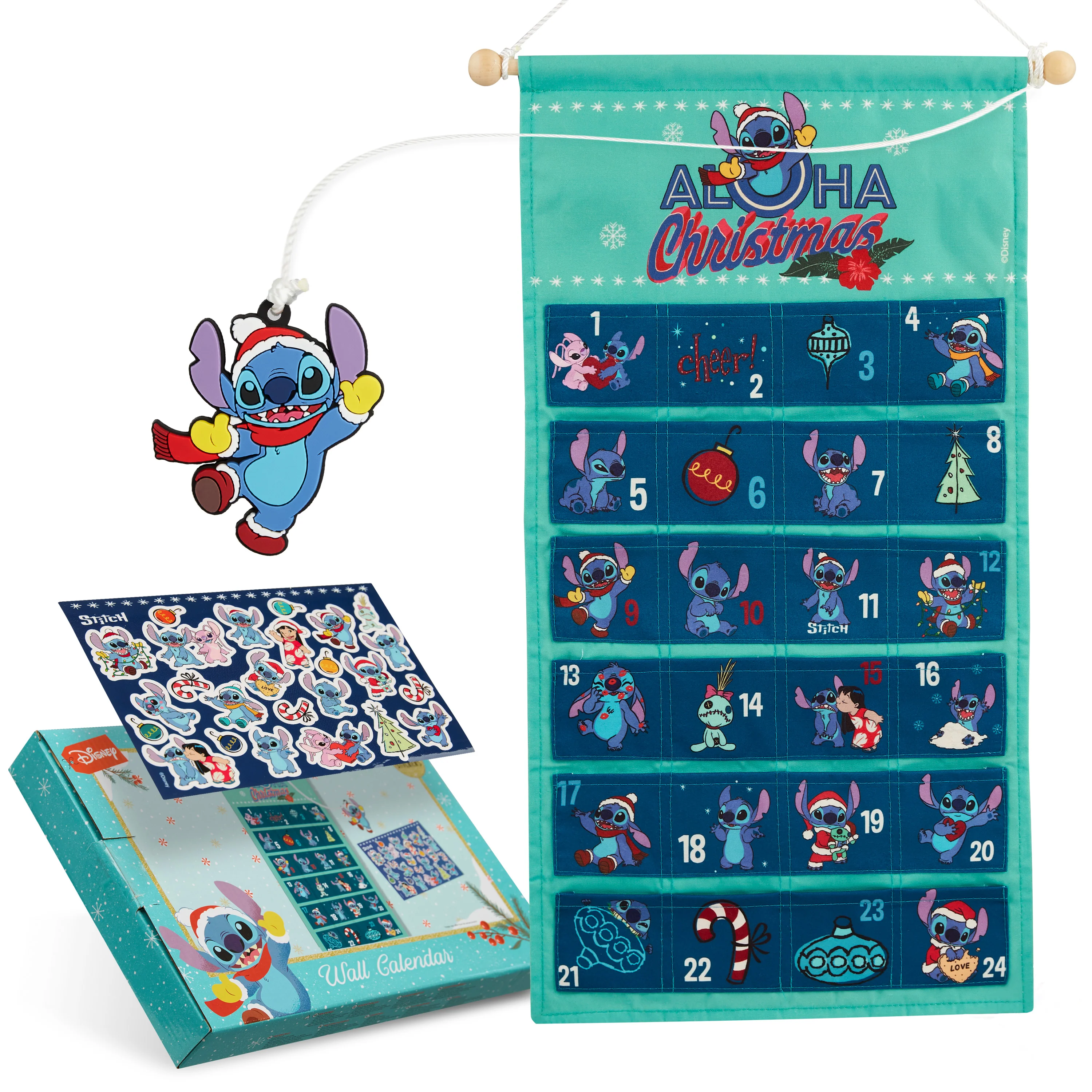 Disney Stitch Advent Calendar 2025 Kids, Fill Your Own Christmas Calendar