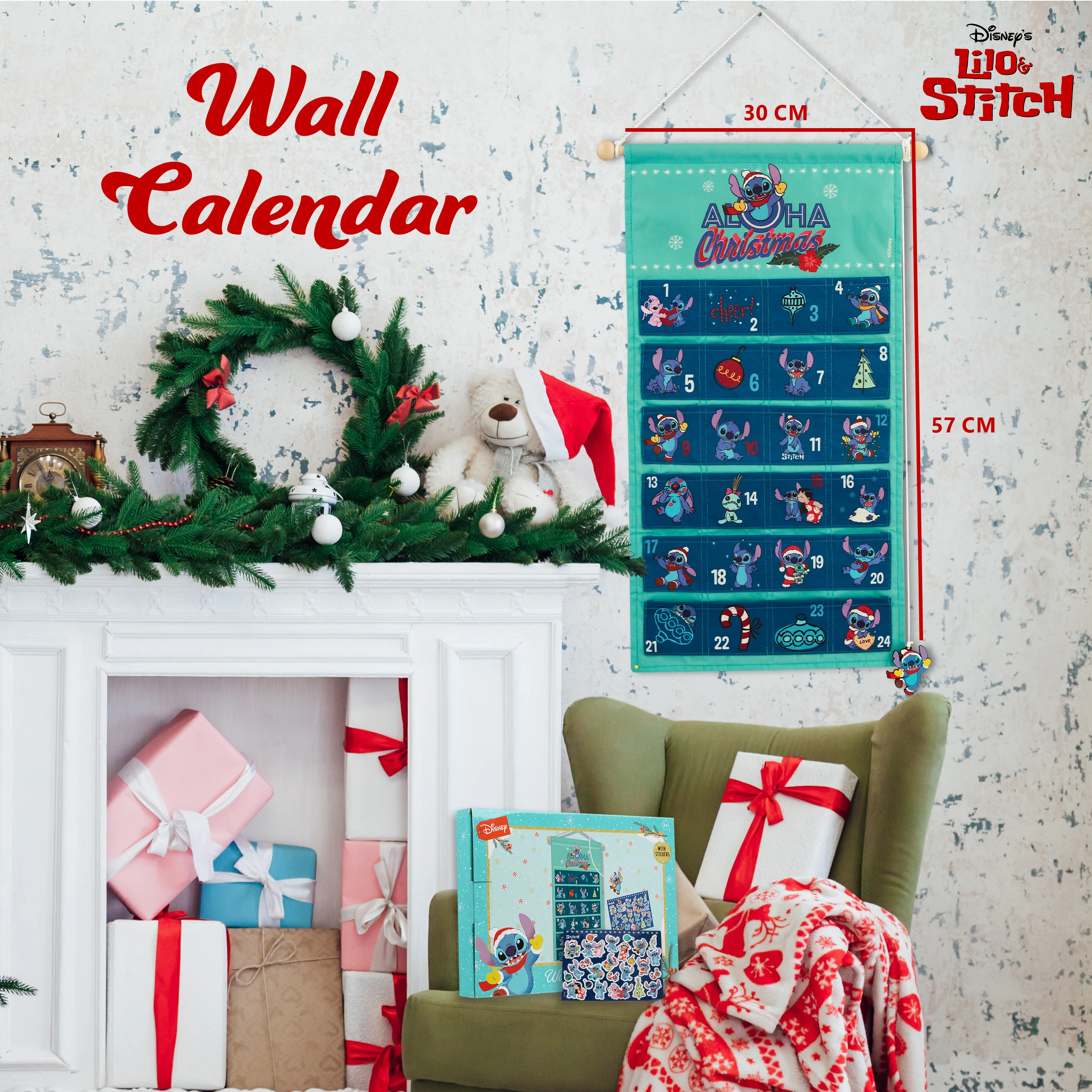 Disney Stitch Advent Calendar 2025 Kids, Fill Your Own Christmas Calendar - Image 6