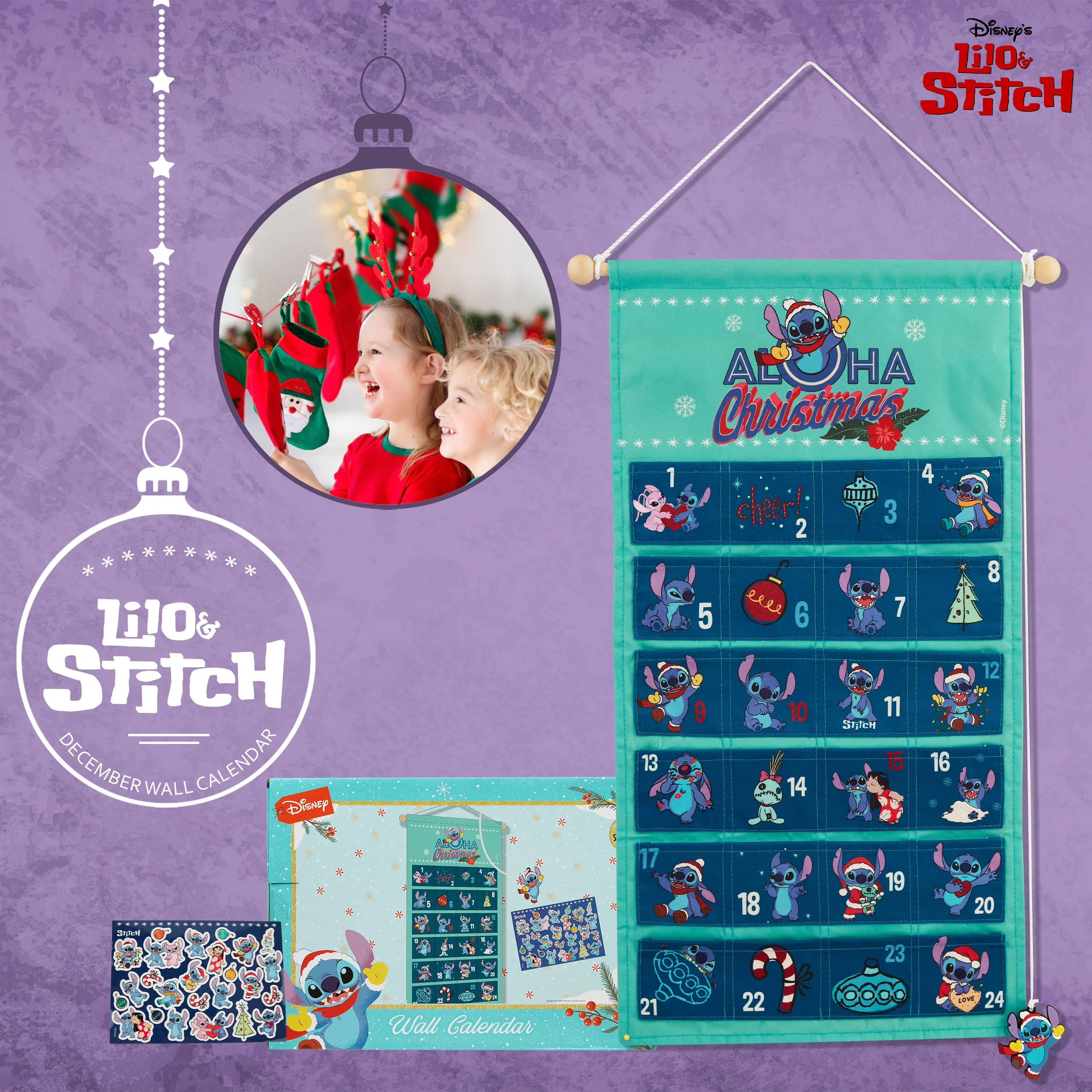 Disney Stitch Advent Calendar 2025 Kids, Fill Your Own Christmas Calendar - Image 7