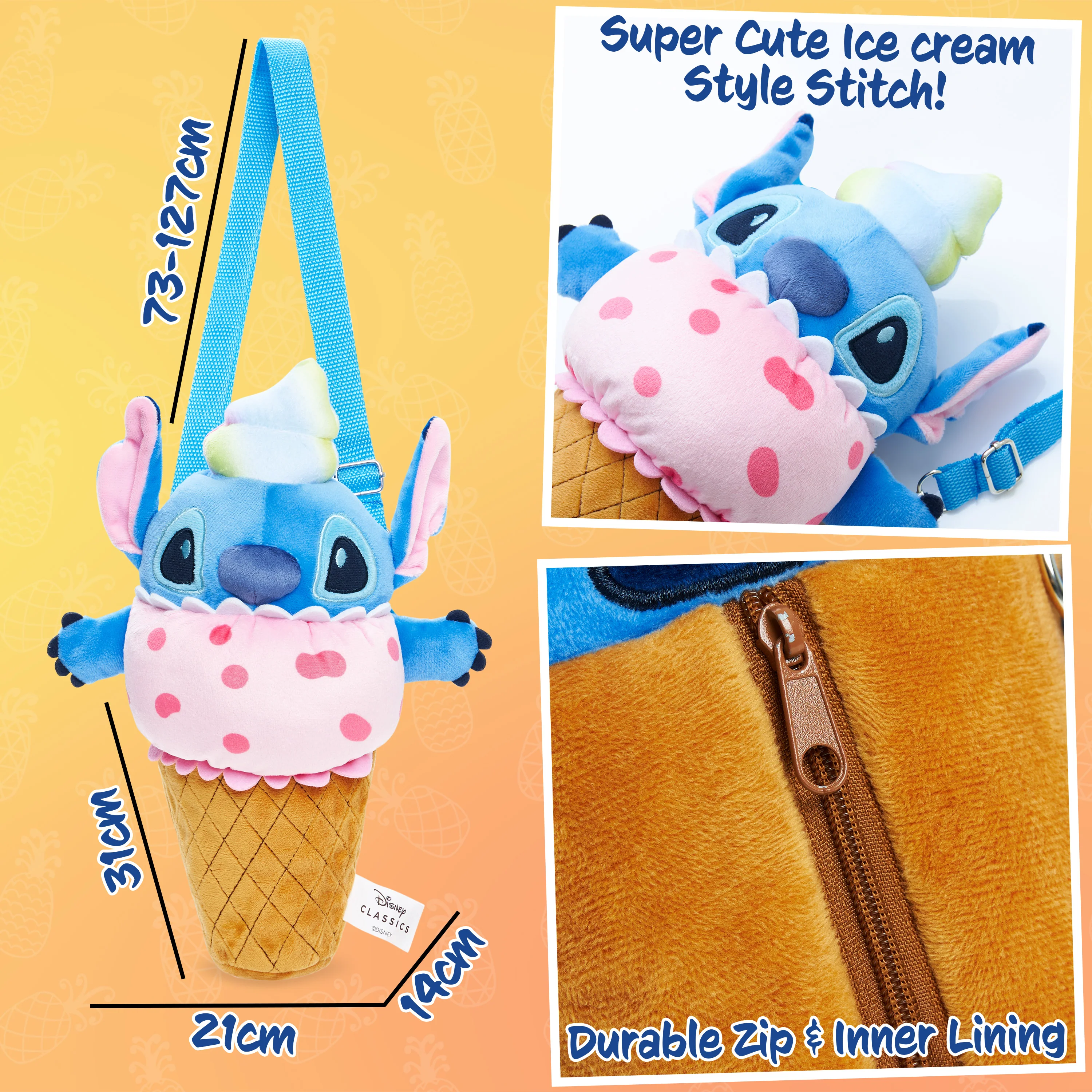 Disney Stitch Bags for Girls, Girls Shoulder Bags, 3D Crossbody Bag Stitch Gifts - Image 6
