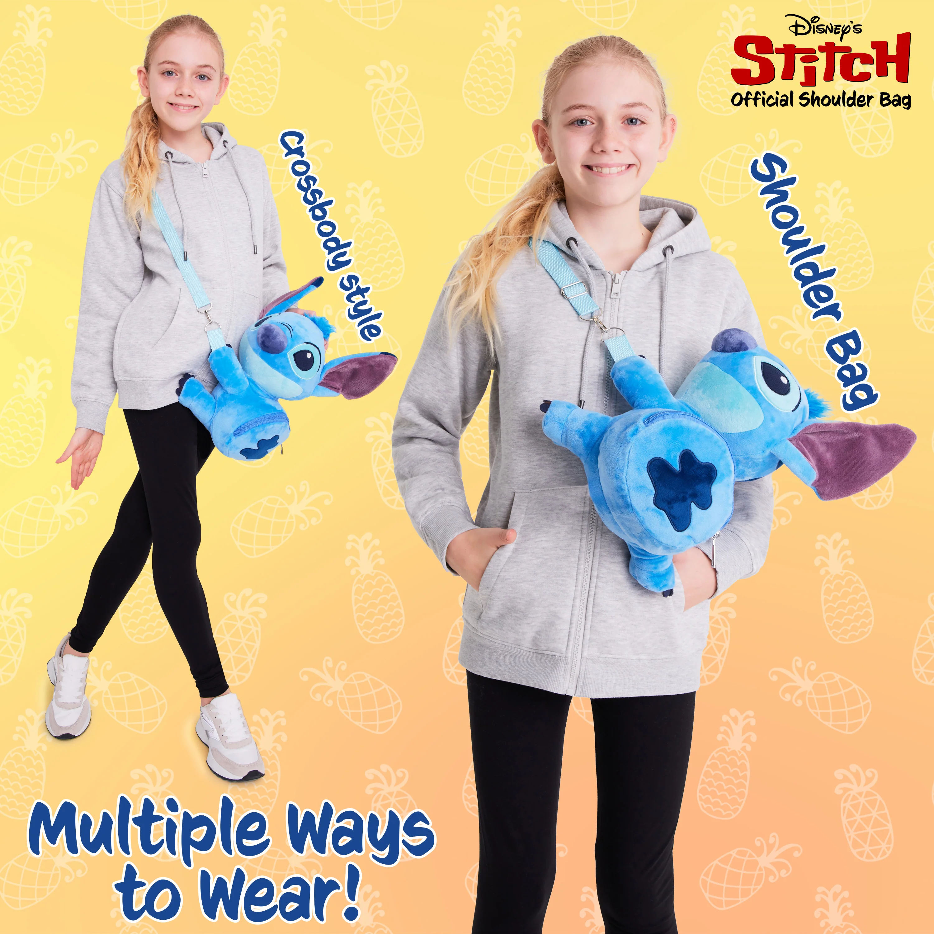 Disney Stitch Bags for Girls, Girls Shoulder Bags, 3D Crossbody Bag Stitch Gifts - Image 5
