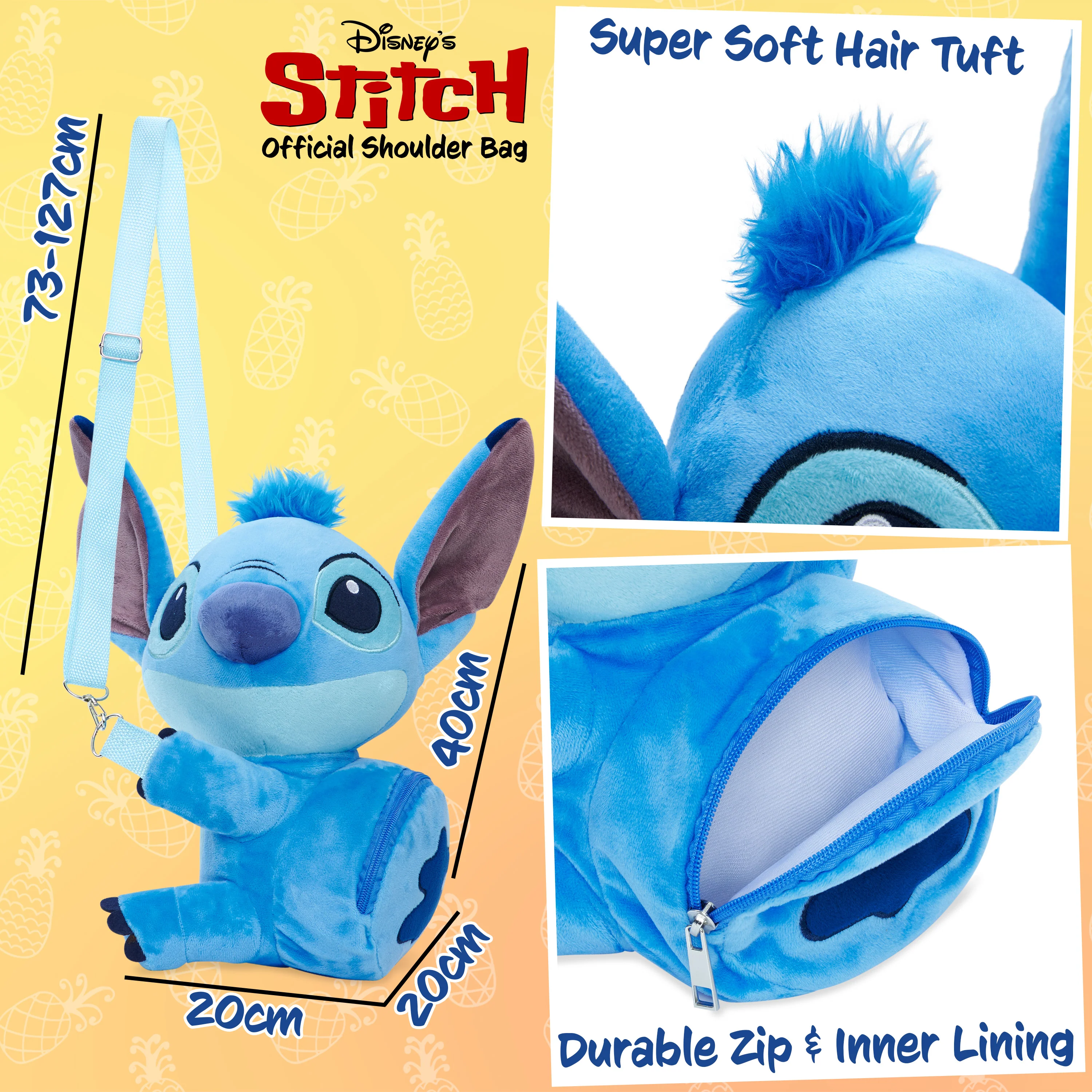 Disney Stitch Bags for Girls, Girls Shoulder Bags, 3D Crossbody Bag Stitch Gifts - Image 6