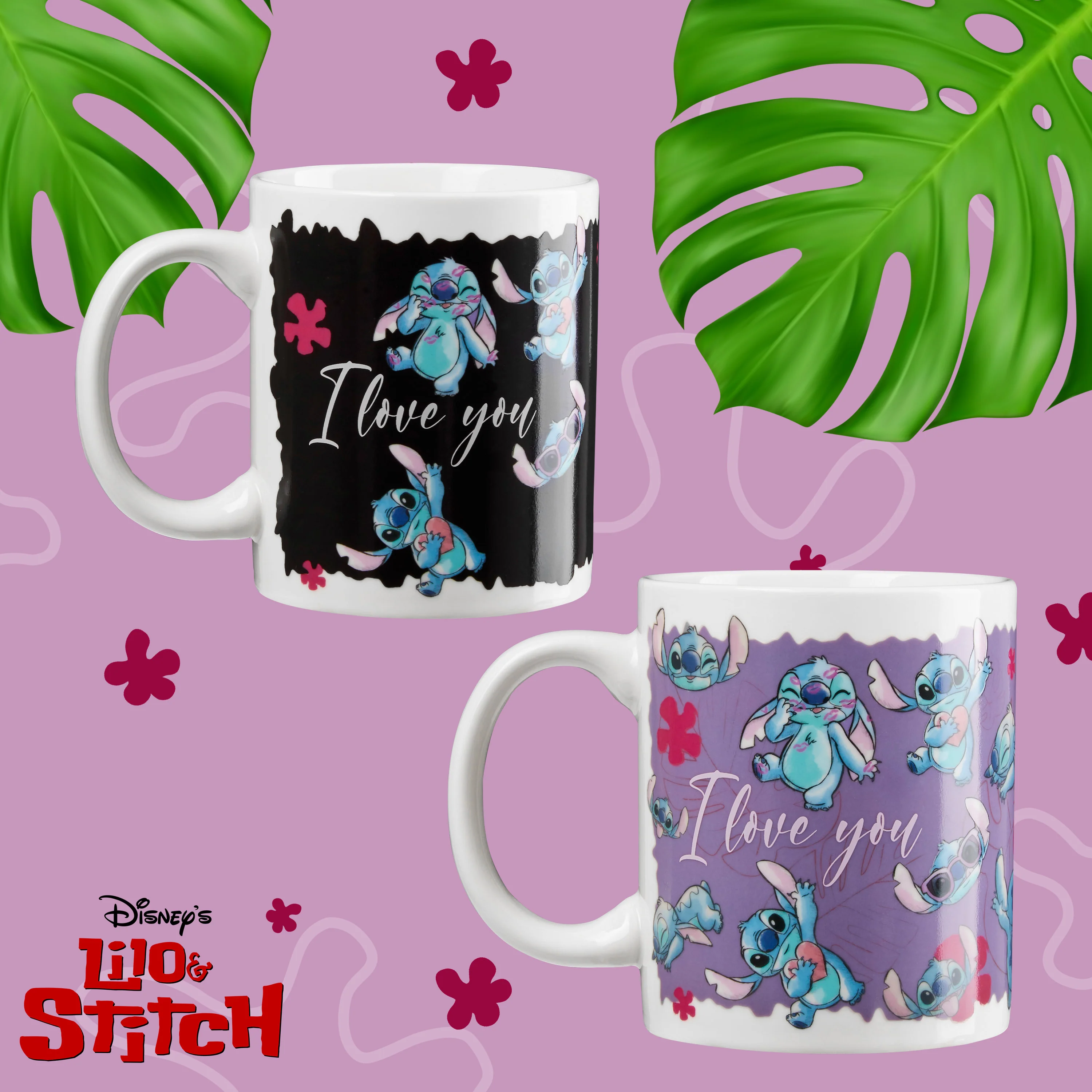 Disney Stitch Coffee Mug Women Teenagers Girls 312ml Ceramic Heat Colour Changing Mug - Image 4