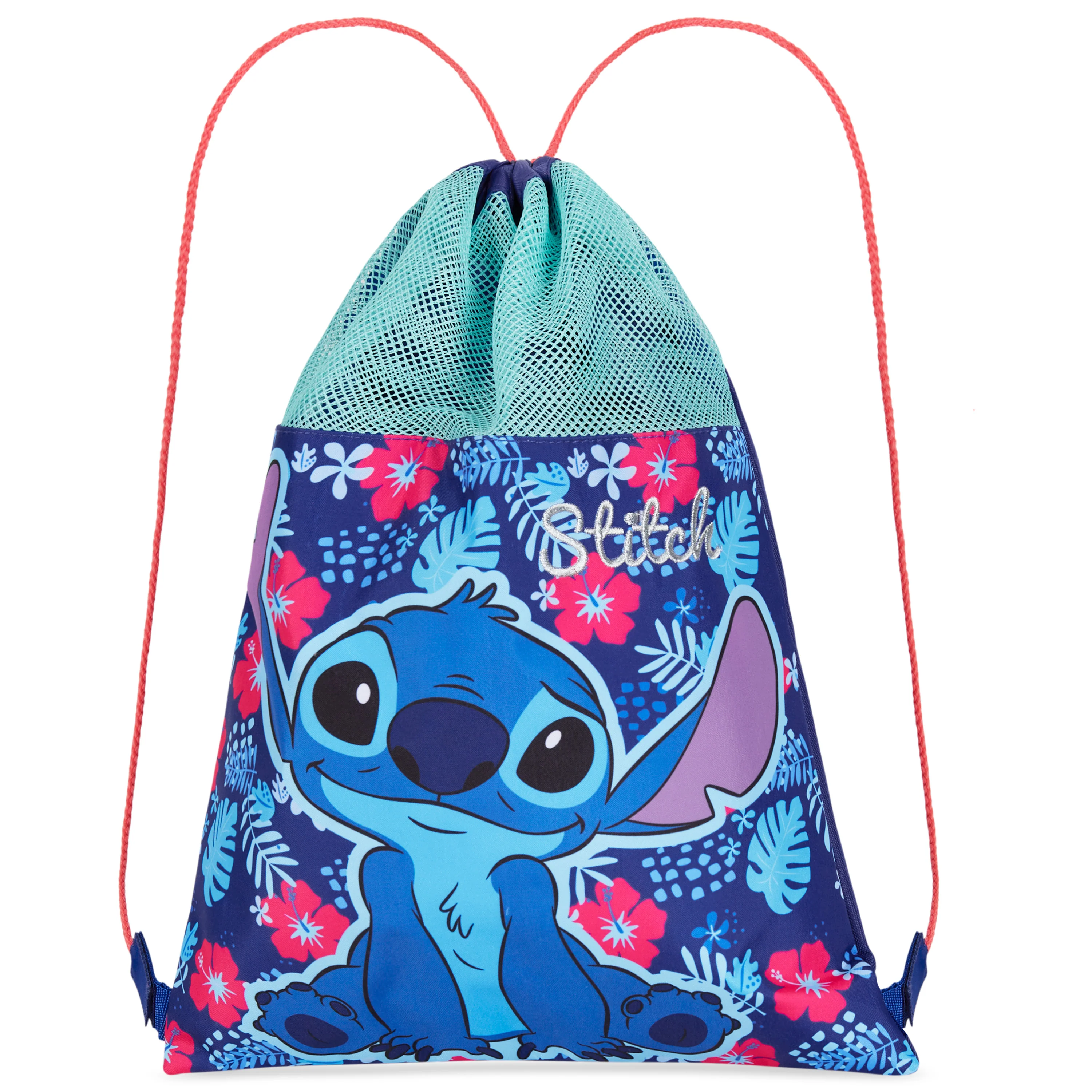 Disney Stitch Drawstring Bags for Kids Spiderman Swimming Bag