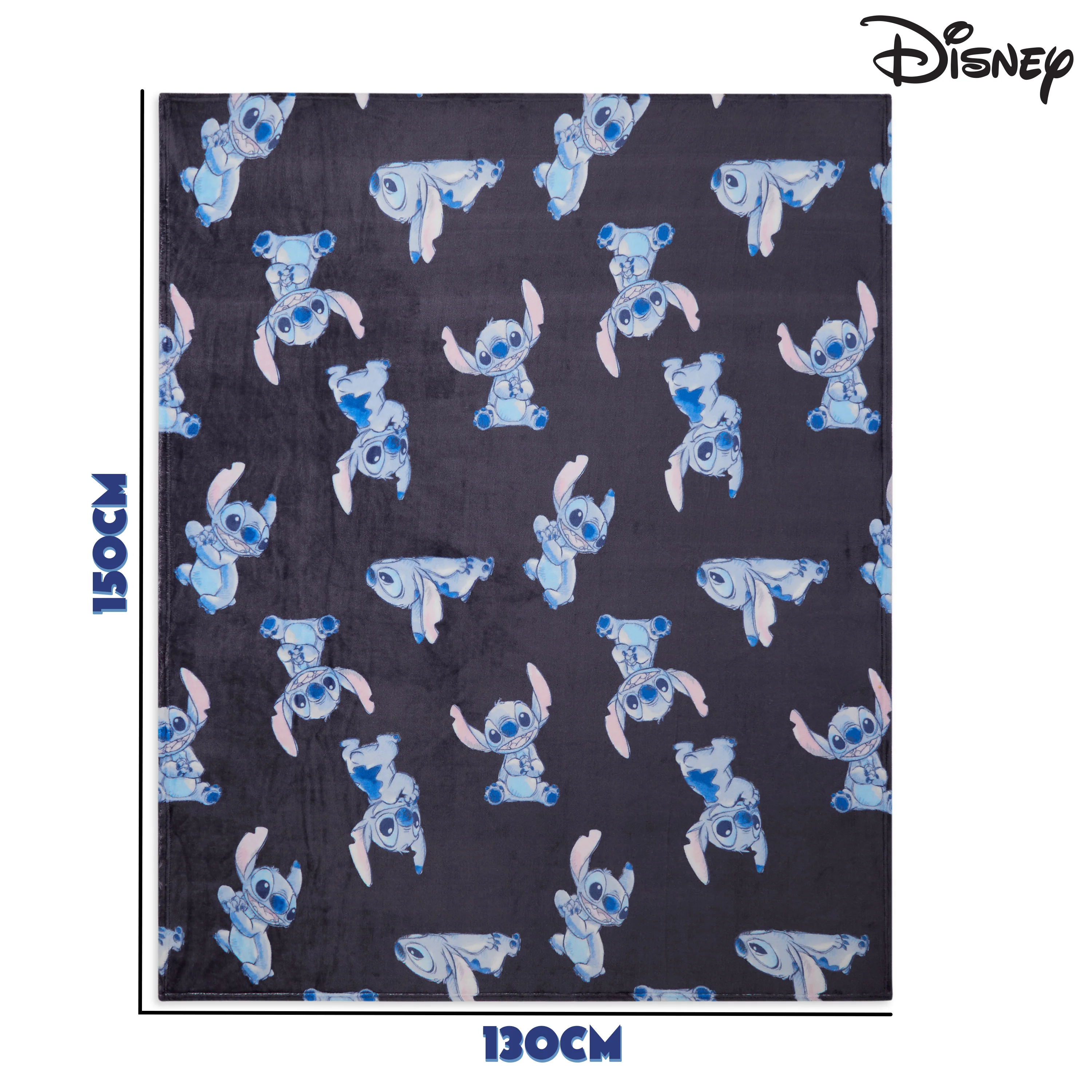 Disney Stitch Fleece Bed Blanket Soft Cosy Bed Throw Bedroom Decor Plush Throw - Image 5