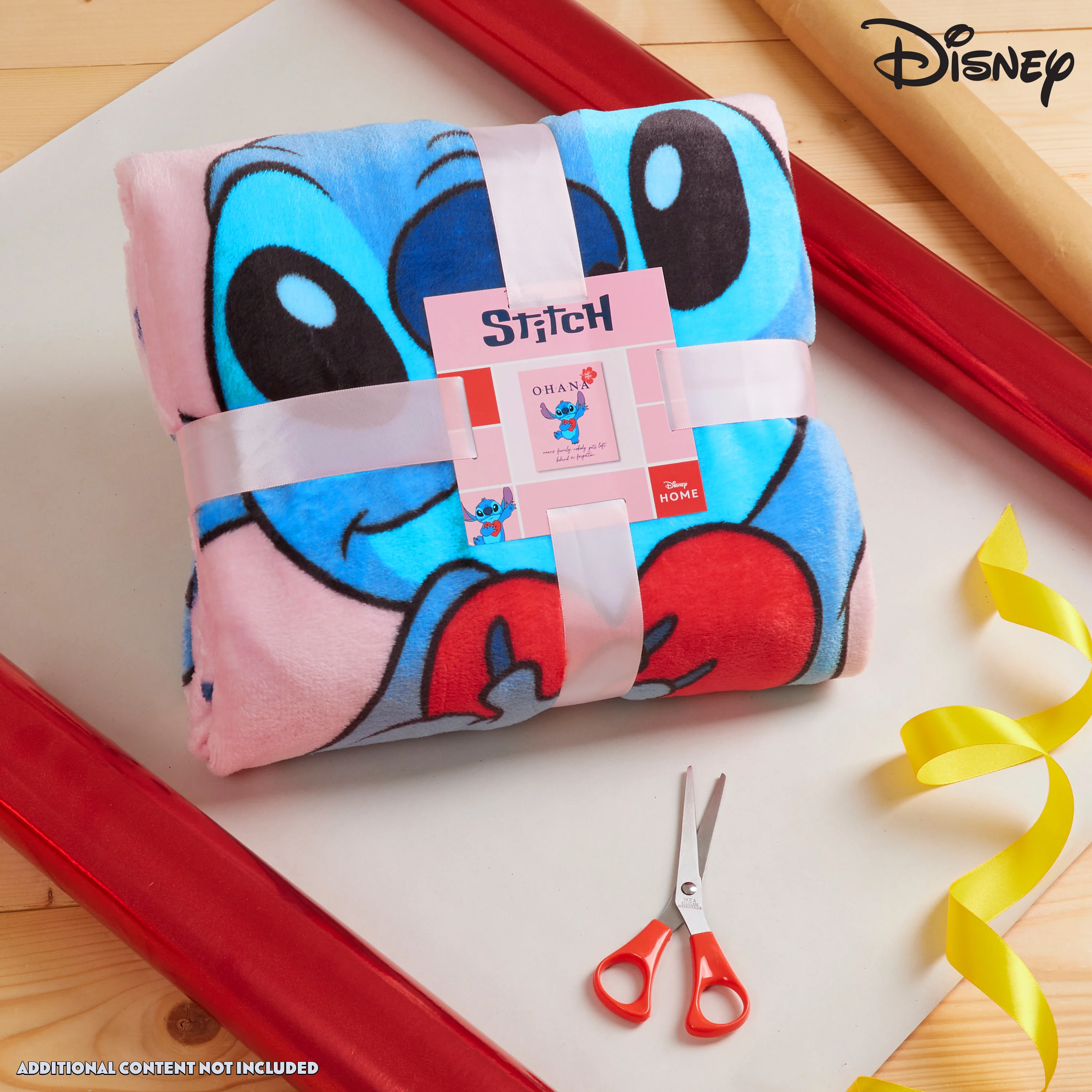 Disney Stitch Fleece Bed Blanket Soft Cosy Bed Throw Bedroom Decor Plush Throw - Image 2