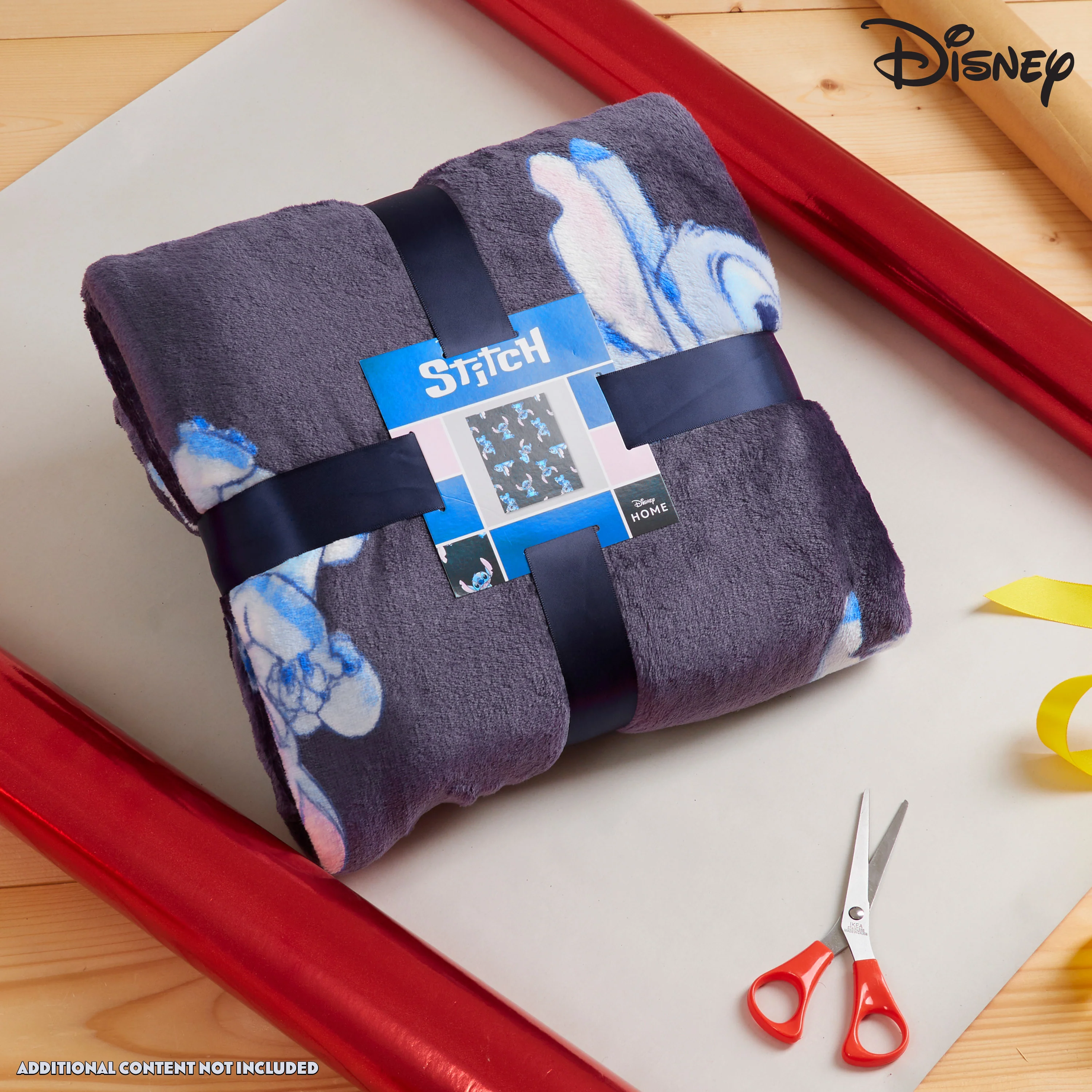 Disney Stitch Fleece Blanket Super Soft Blanket - Blue Stitch - Image 2