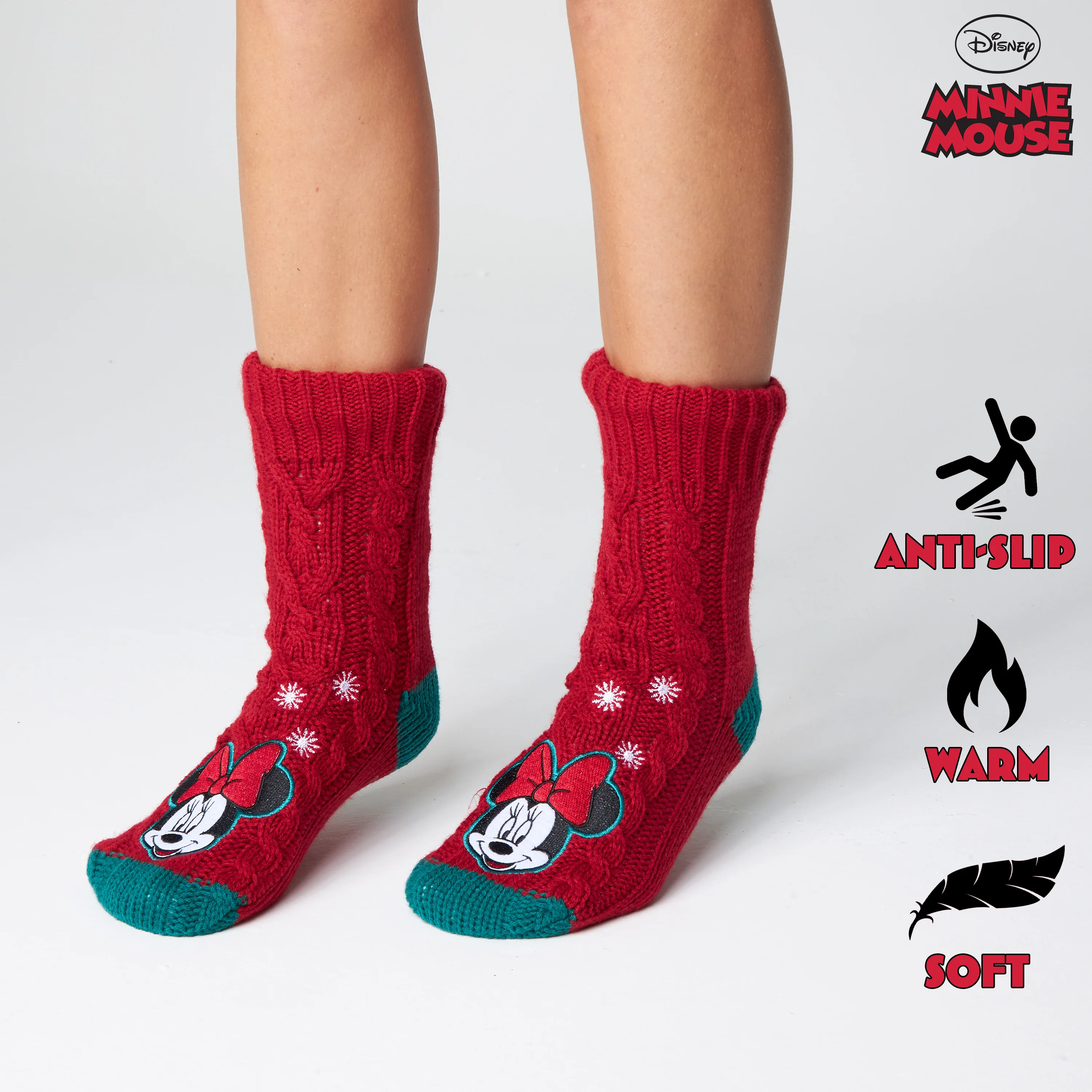 Disney Stitch Fluffy Socks Women Slipper Socks -Minnie Gifts - Image 6