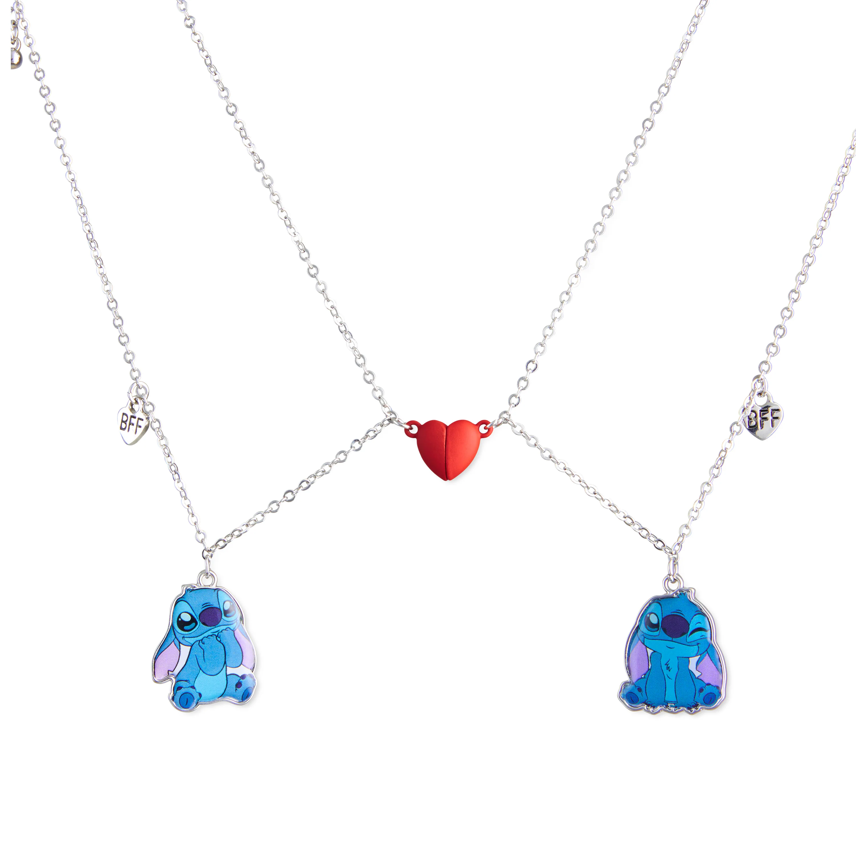 Disney Stitch Girls Jewellery Set, Friendship Necklace Set - Stitch Gifts