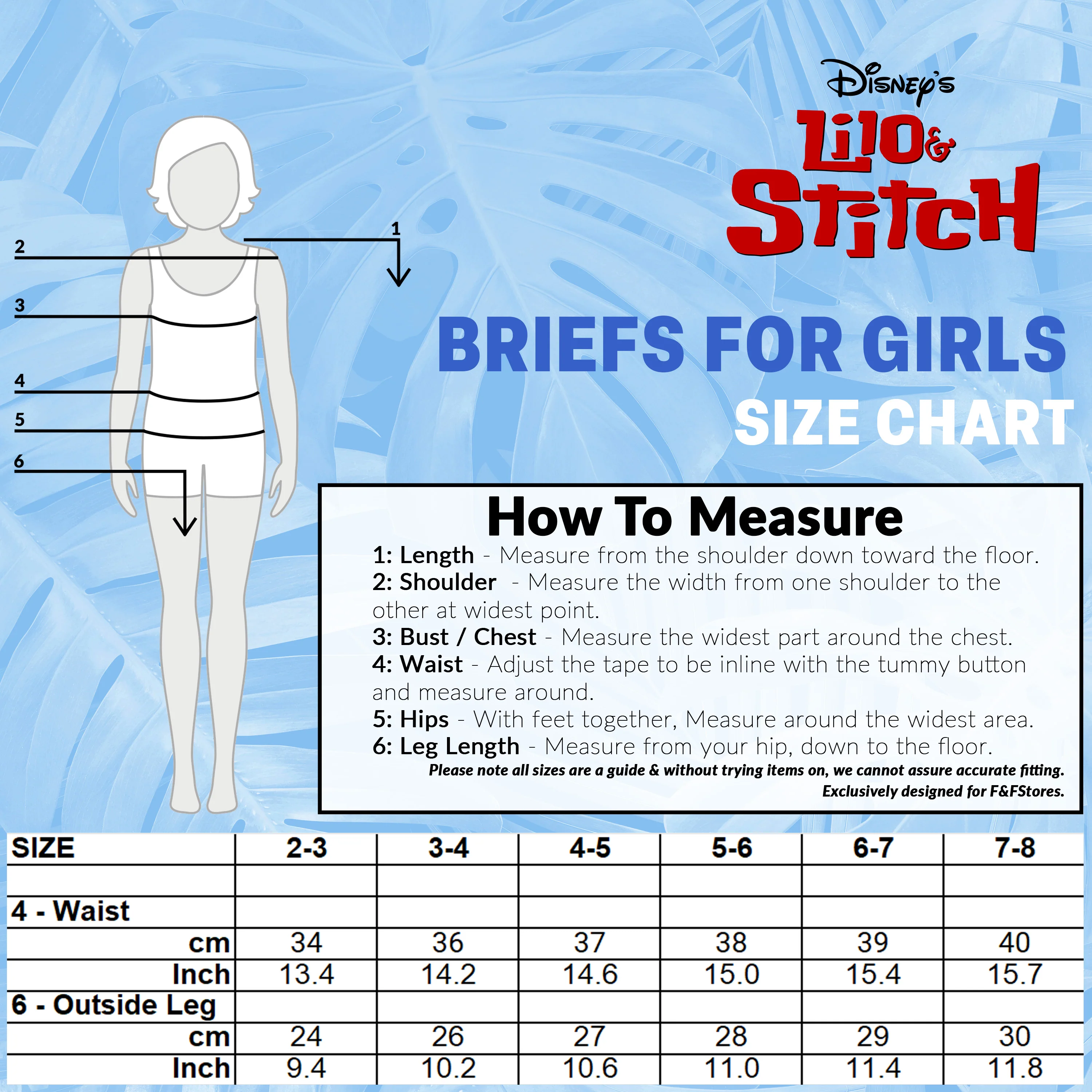Disney Stitch Girls Knickers, Comfy Breathable Cotton Underwear for Kids - Pack of 5 - Image 6