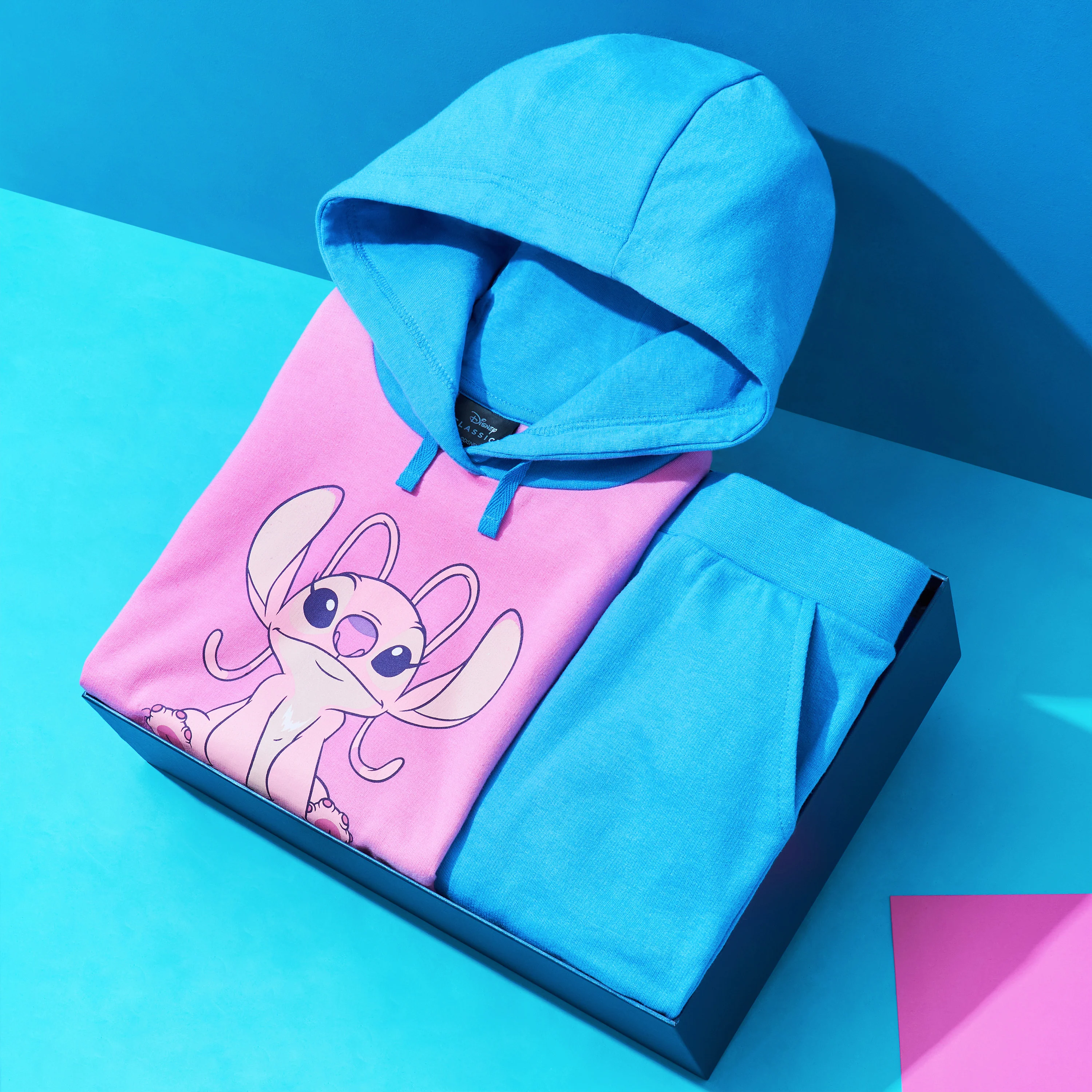 Disney Stitch Hoodie for Girls, Cropped Sweatshirt Kids Tracksuit, Stitch Gifts - Image 2