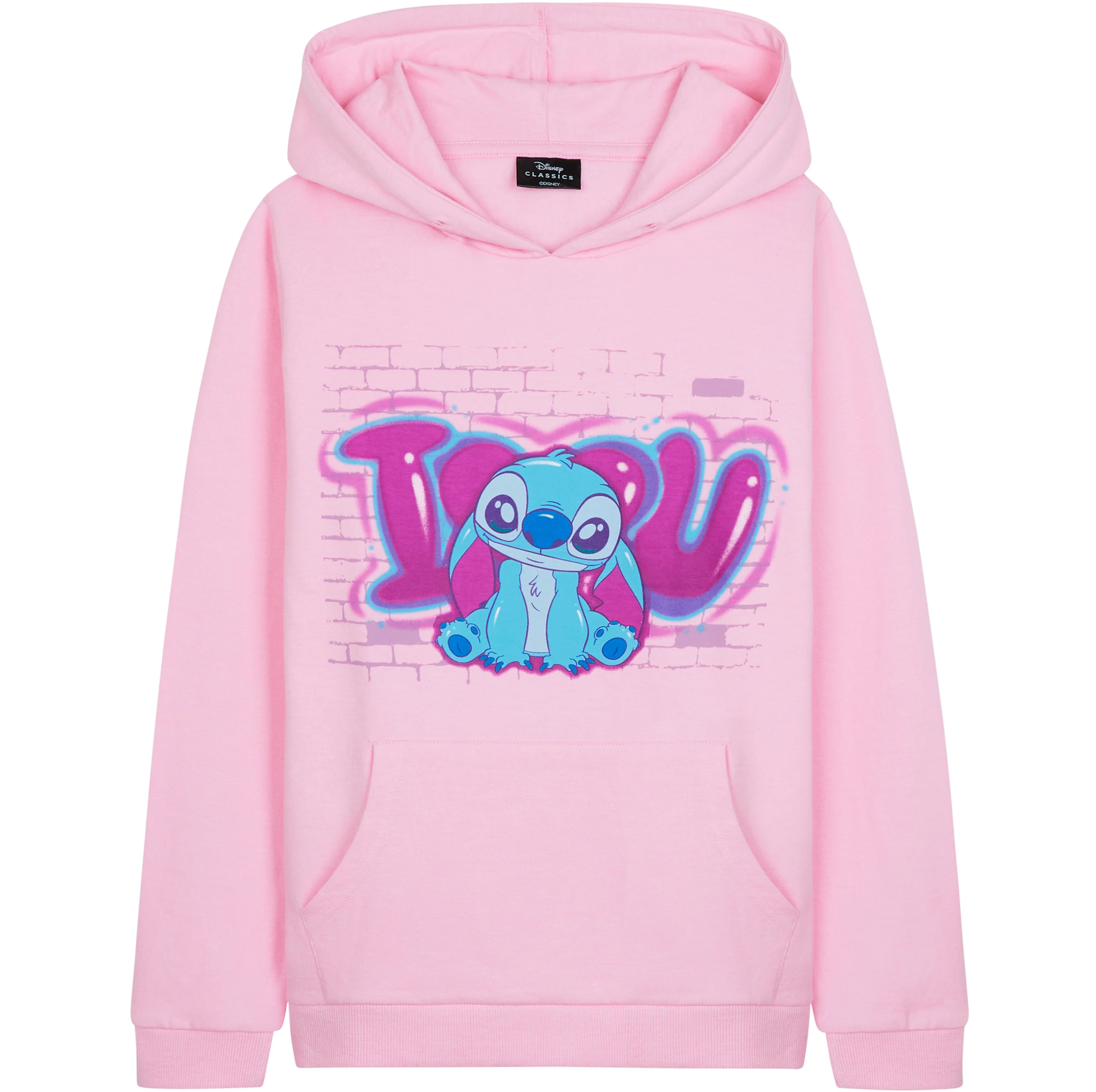 Disney Stitch Hoodie for Girls Teens, Warm Hooded Sweatshirt Soft Fashion Jumper
