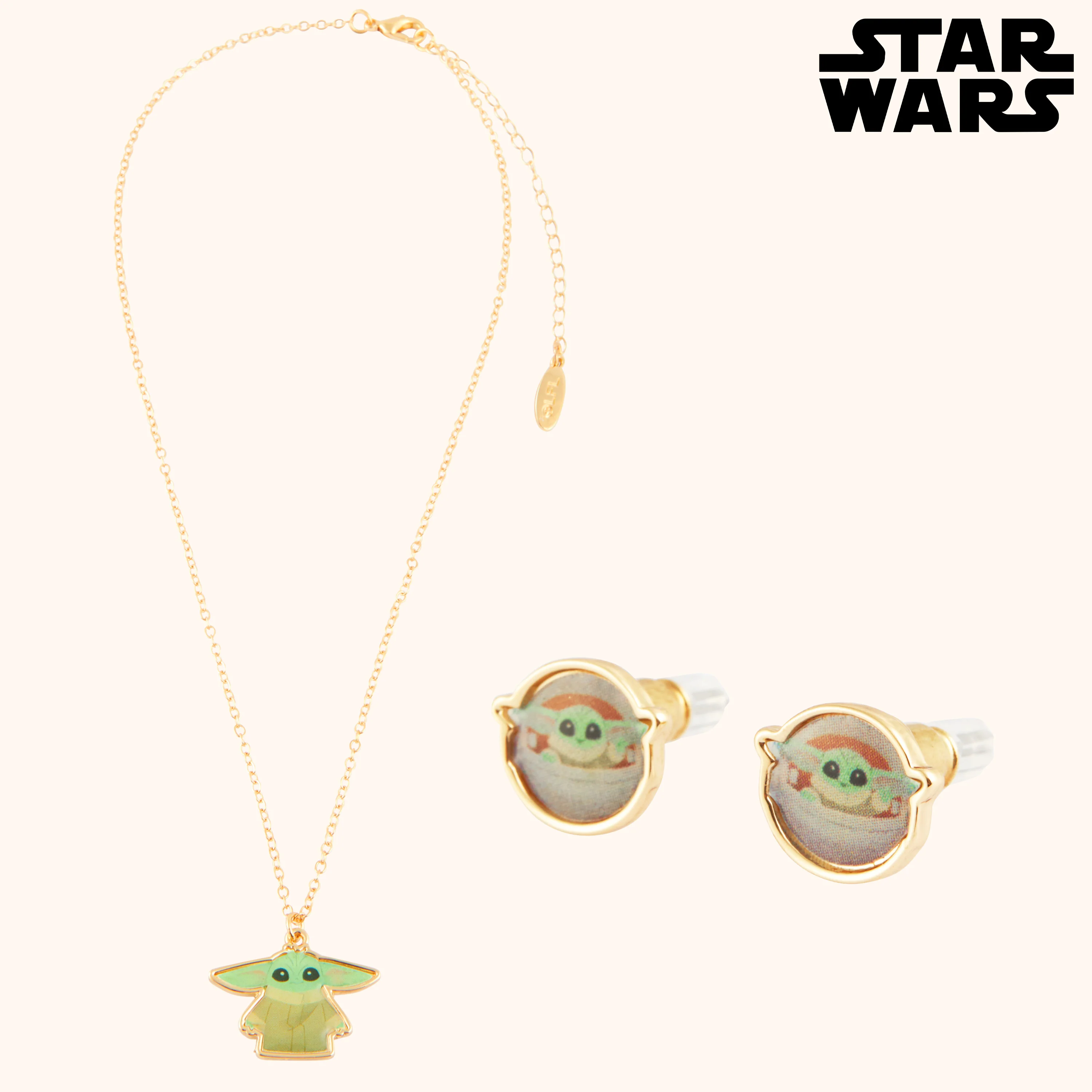 Disney Jewellery Set - Earrings, Bracelet & Necklace - Baby Yoda - Image 6