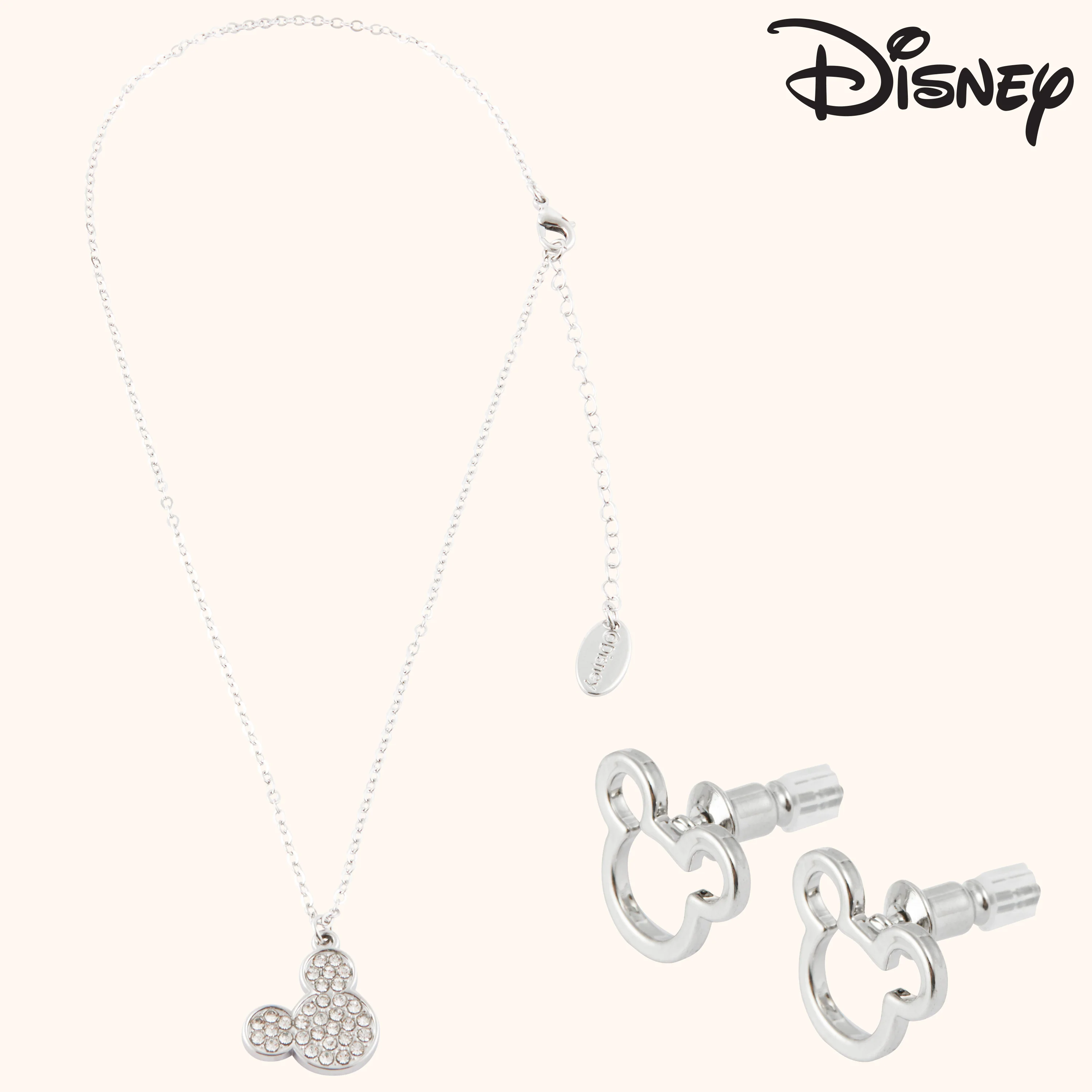 Disney Jewellery Set - Earrings, Bracelet & Necklace - Mickey - Image 6