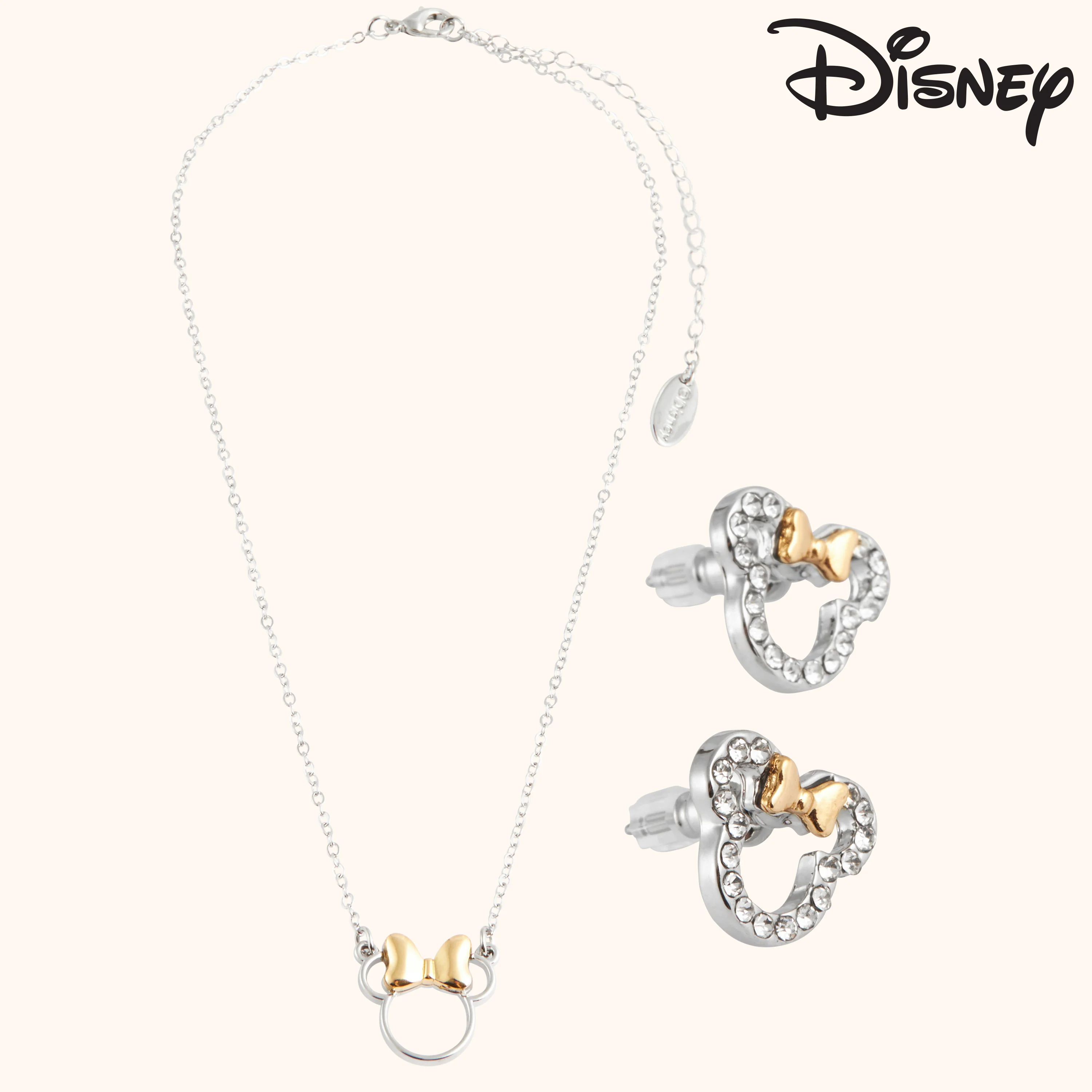 Disney Jewellery Set - Earrings, Bracelet & Necklace - Minnie - Image 6