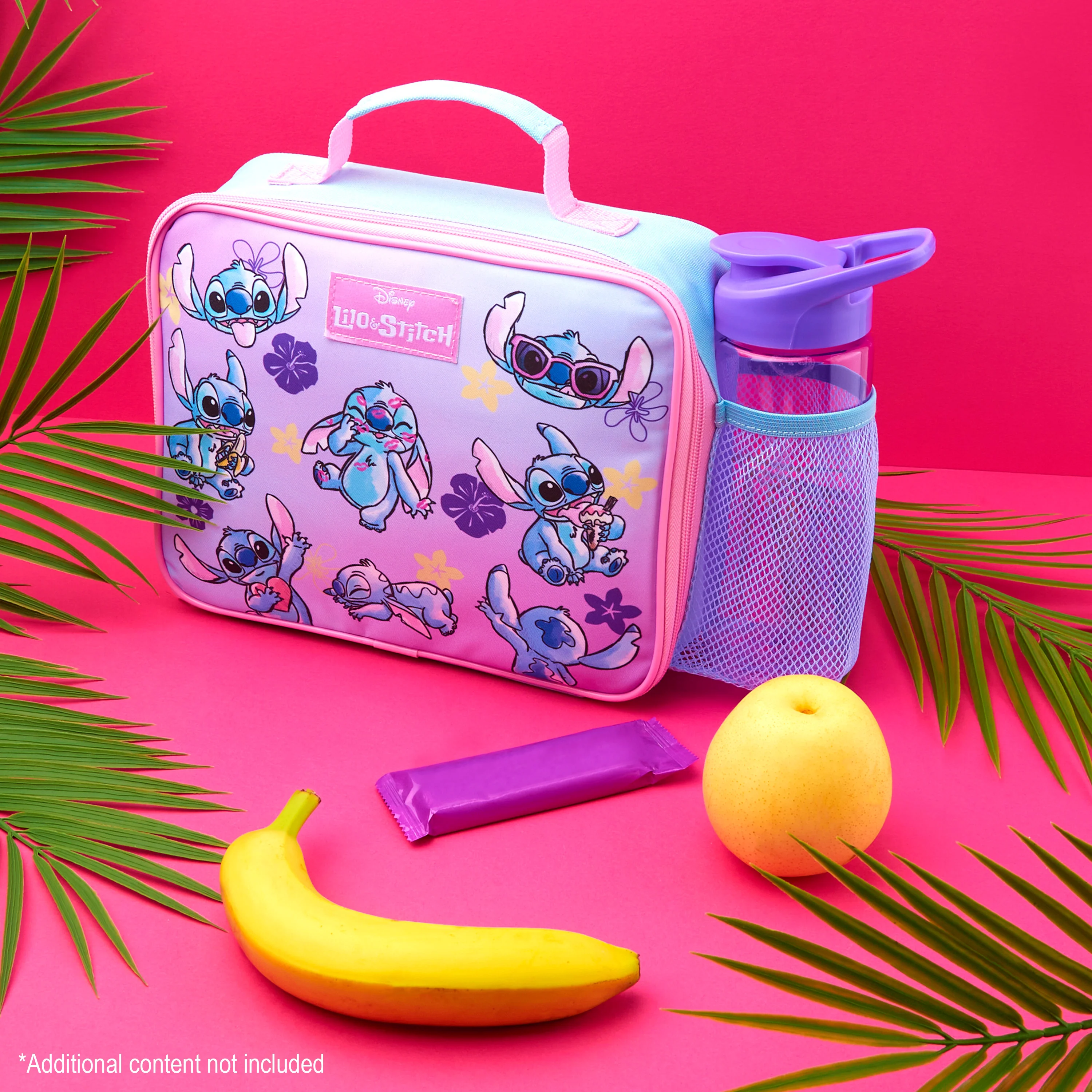 Disney Stitch Kids Lunch Bag with Insulated Lining, Lunch Cooler Bag for School Travel - Image 2