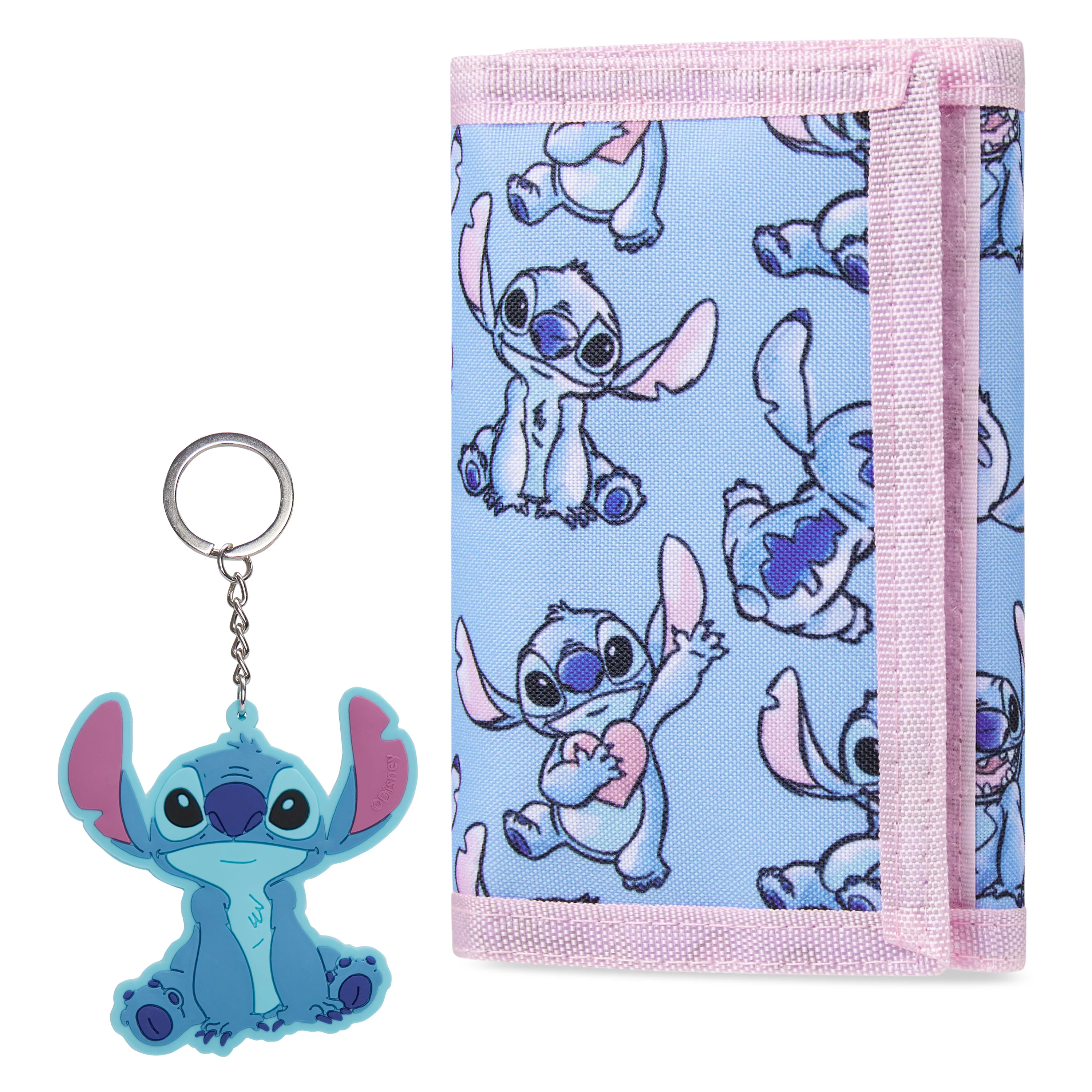 Disney Stitch Kids Wallet and Keyring Gift Set - Blue Stitch - Image 7
