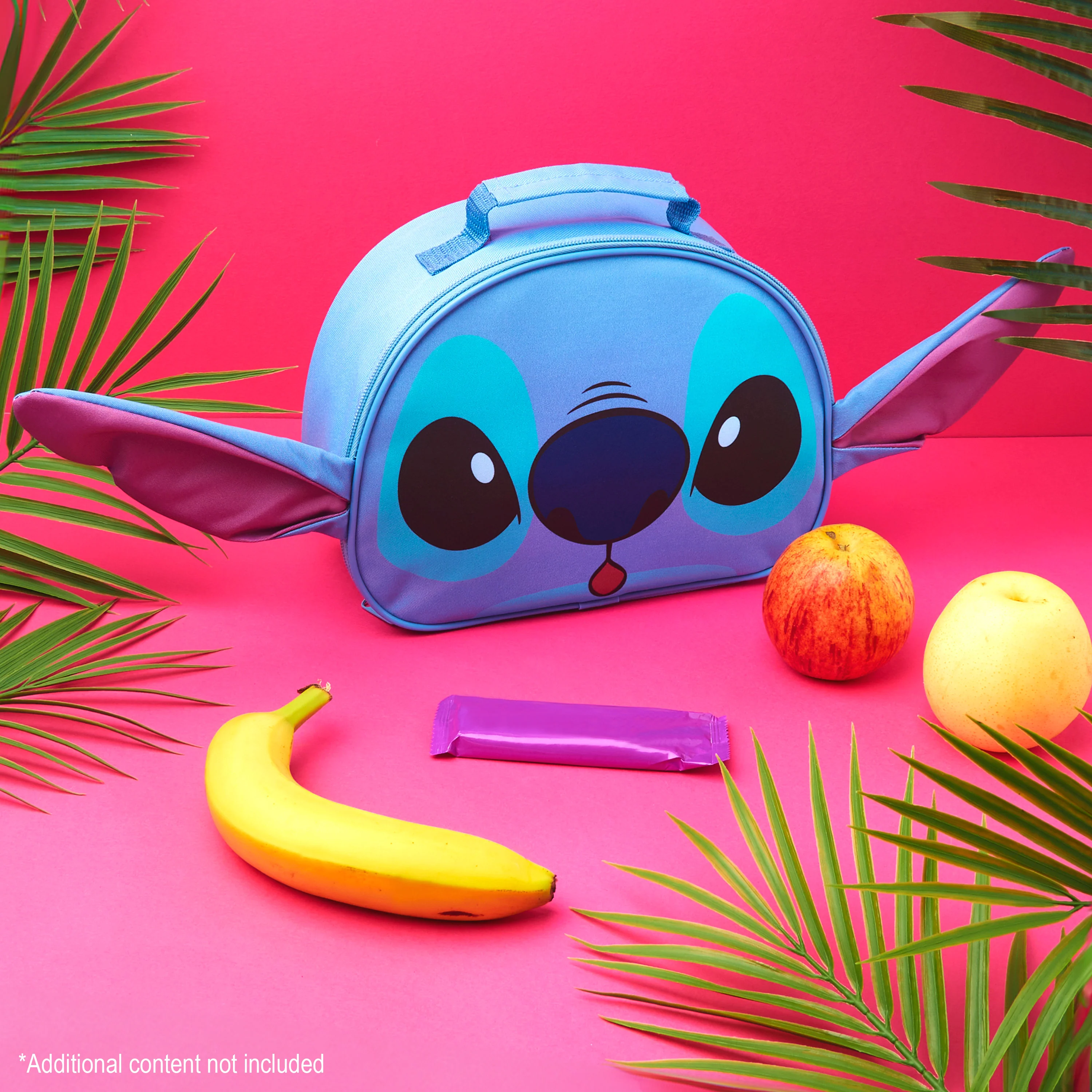 Disney Stitch Lunch Bag for Kids with Insulated Lining Portable Lunch Cooler Bag - Image 2
