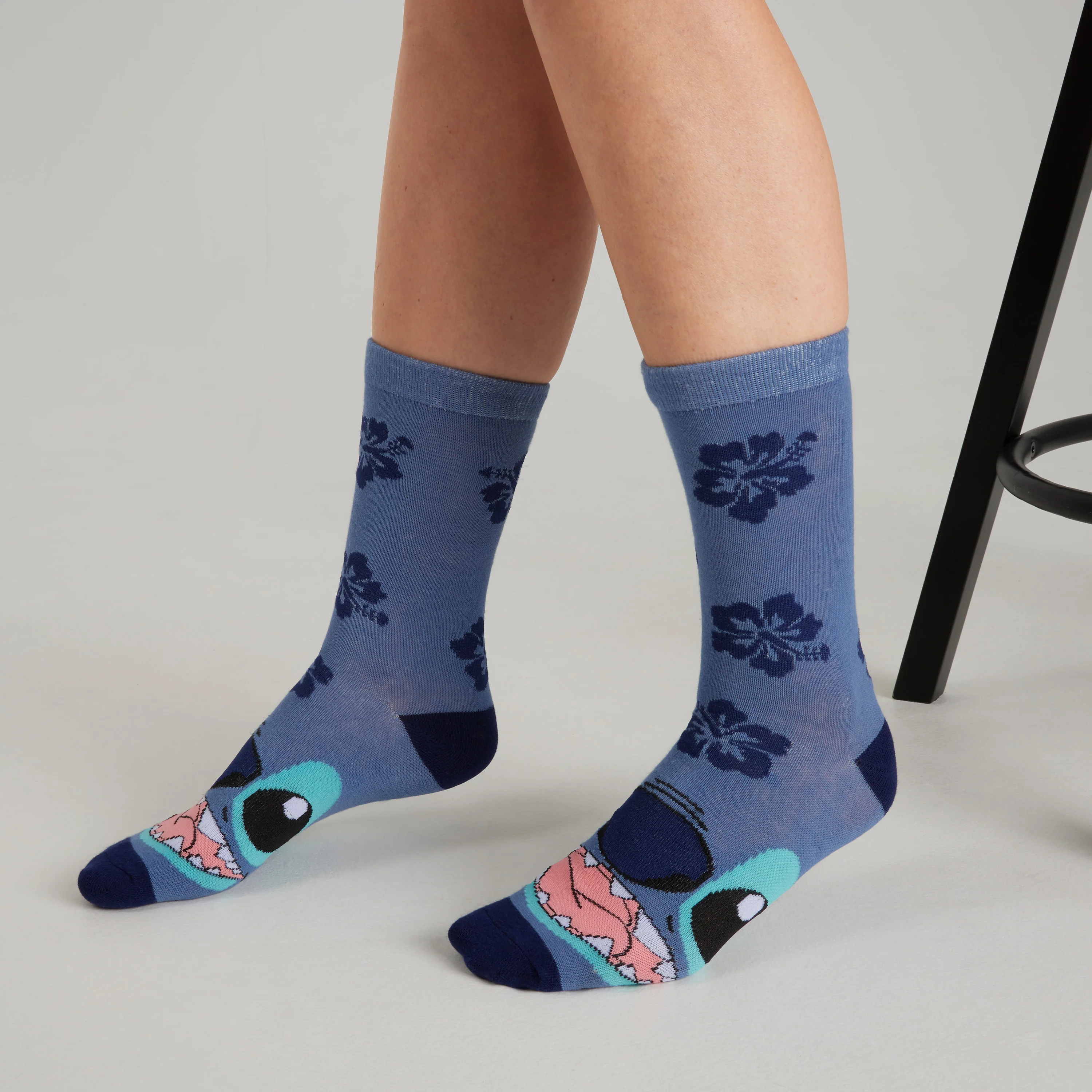 Disney Stitch Mug and Socks Gift Set for Women - Dark Blue Stitch - Image 5