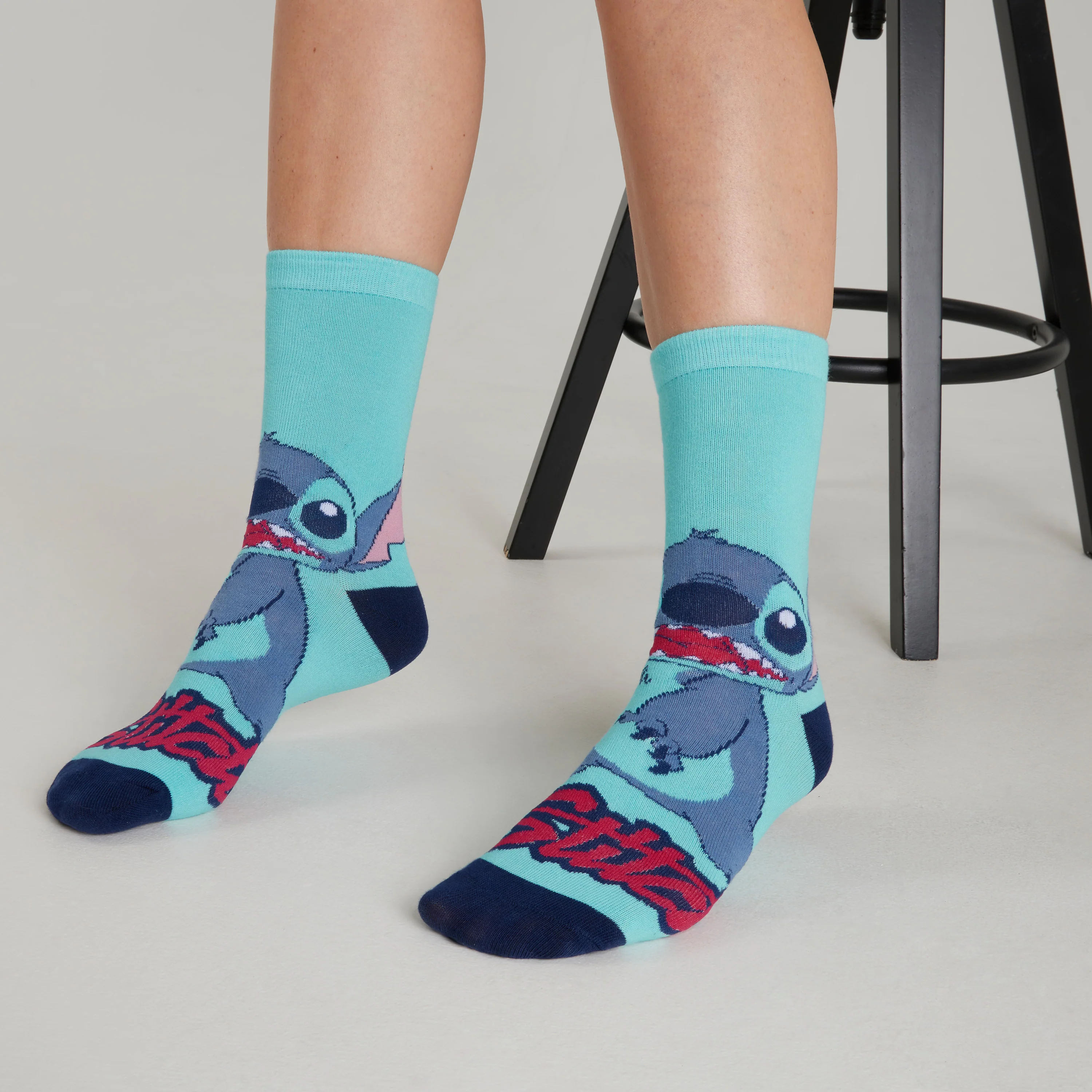 Disney Stitch Mug and Socks Gift Set for Women - Navy Stitch - Image 5