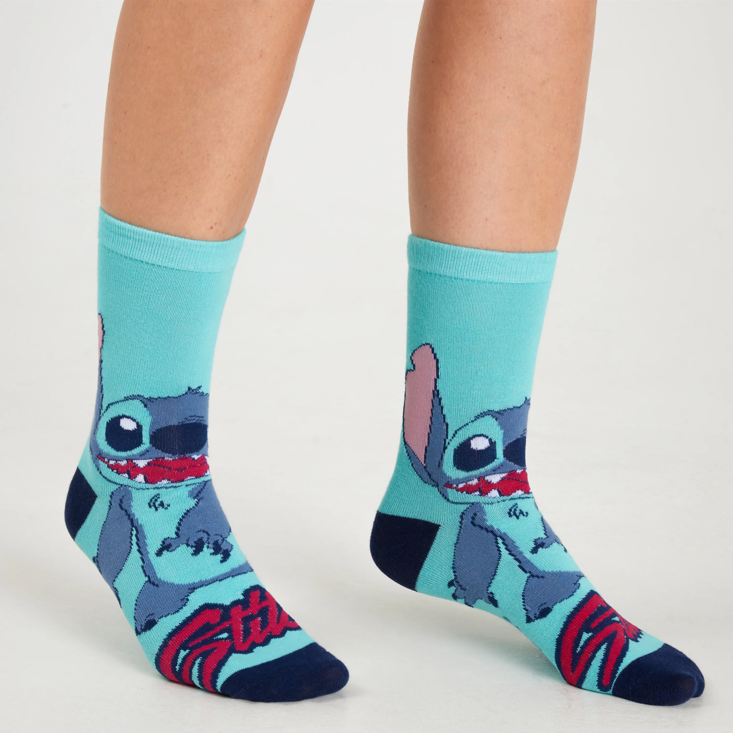 Disney Stitch Mug and Socks Gift Set for Women Teenagers Cute Ceramic Mug Soft Calf Socks, - Image 3