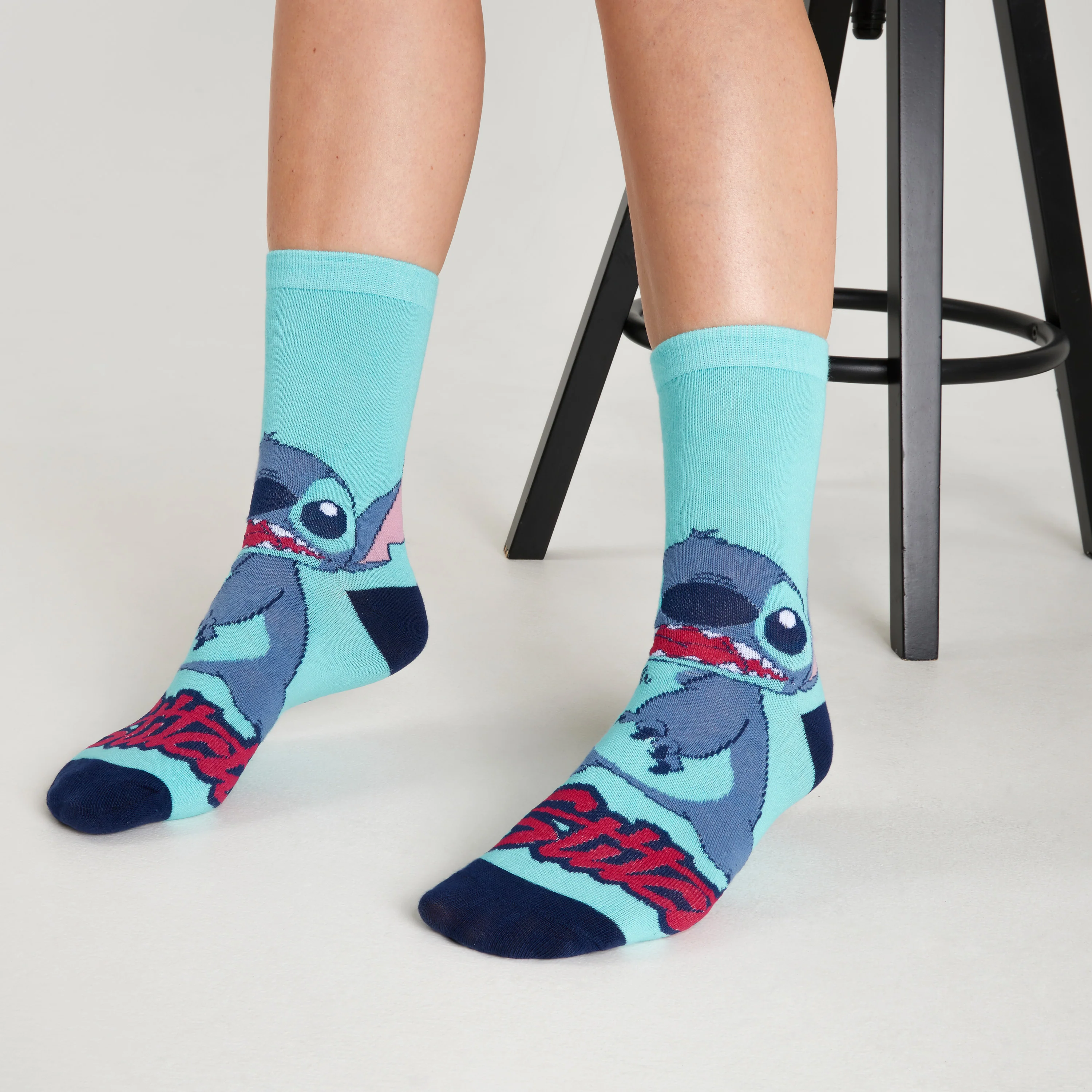 Disney Stitch Mug and Socks Gift Set for Women Teenagers Cute Ceramic Mug Soft Calf Socks, - Image 5