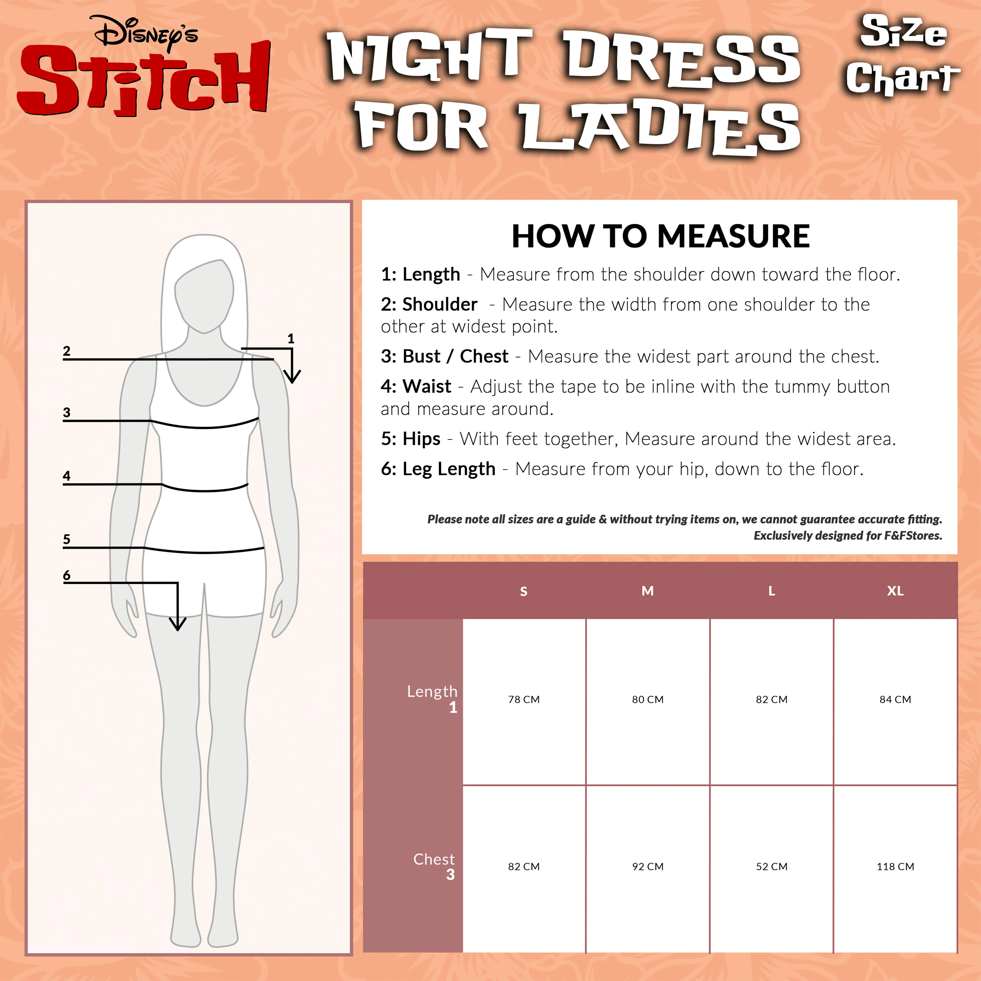 Disney Stitch Nightdress Cotton Strappy Nightie Stitch Gifts for Women - Image 6