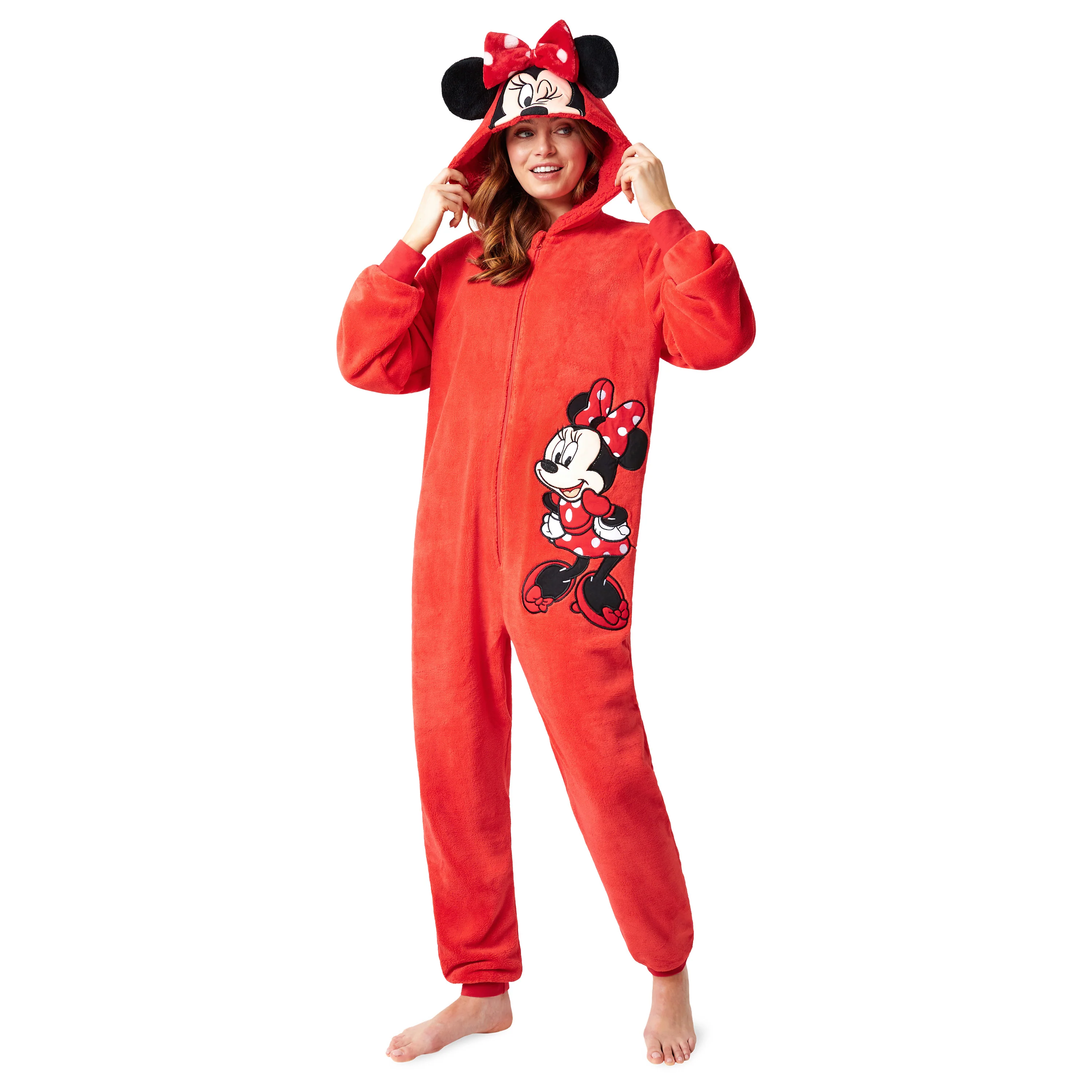 Disney Stitch Onesies for Women - Fluffy Minnie Mouse Eeyore Maleficent Onesie Pyjamas