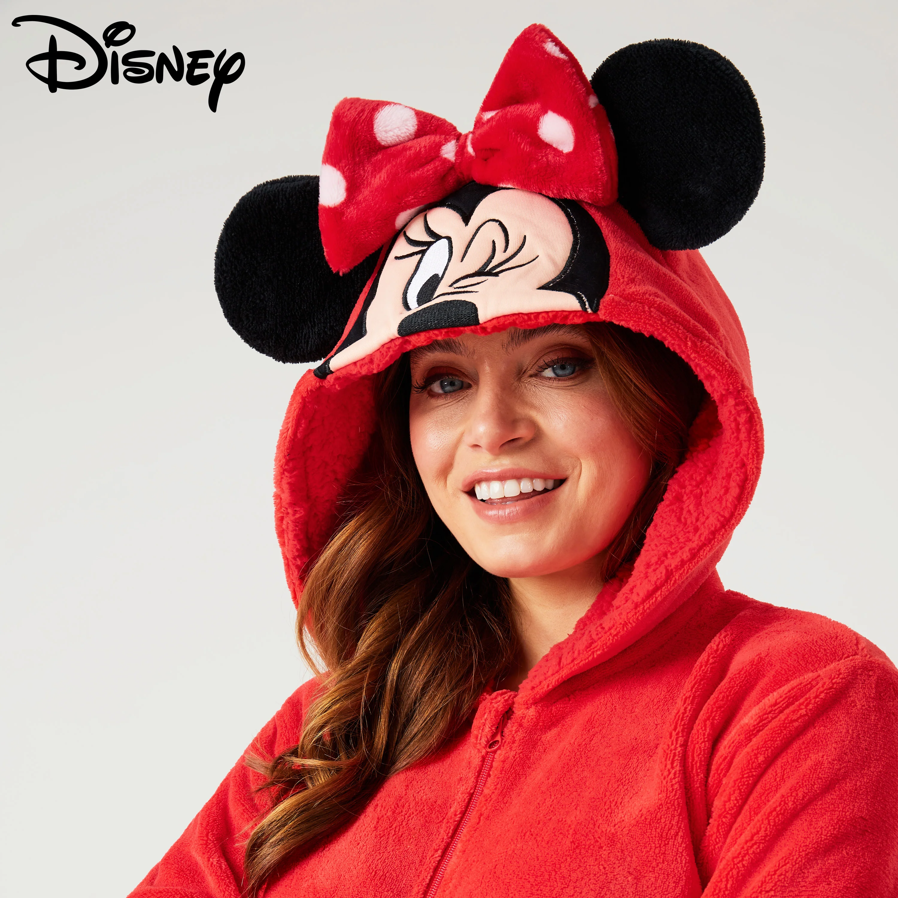 Disney Stitch Onesies for Women - Fluffy Minnie Mouse Eeyore Maleficent Onesie Pyjamas - Image 3