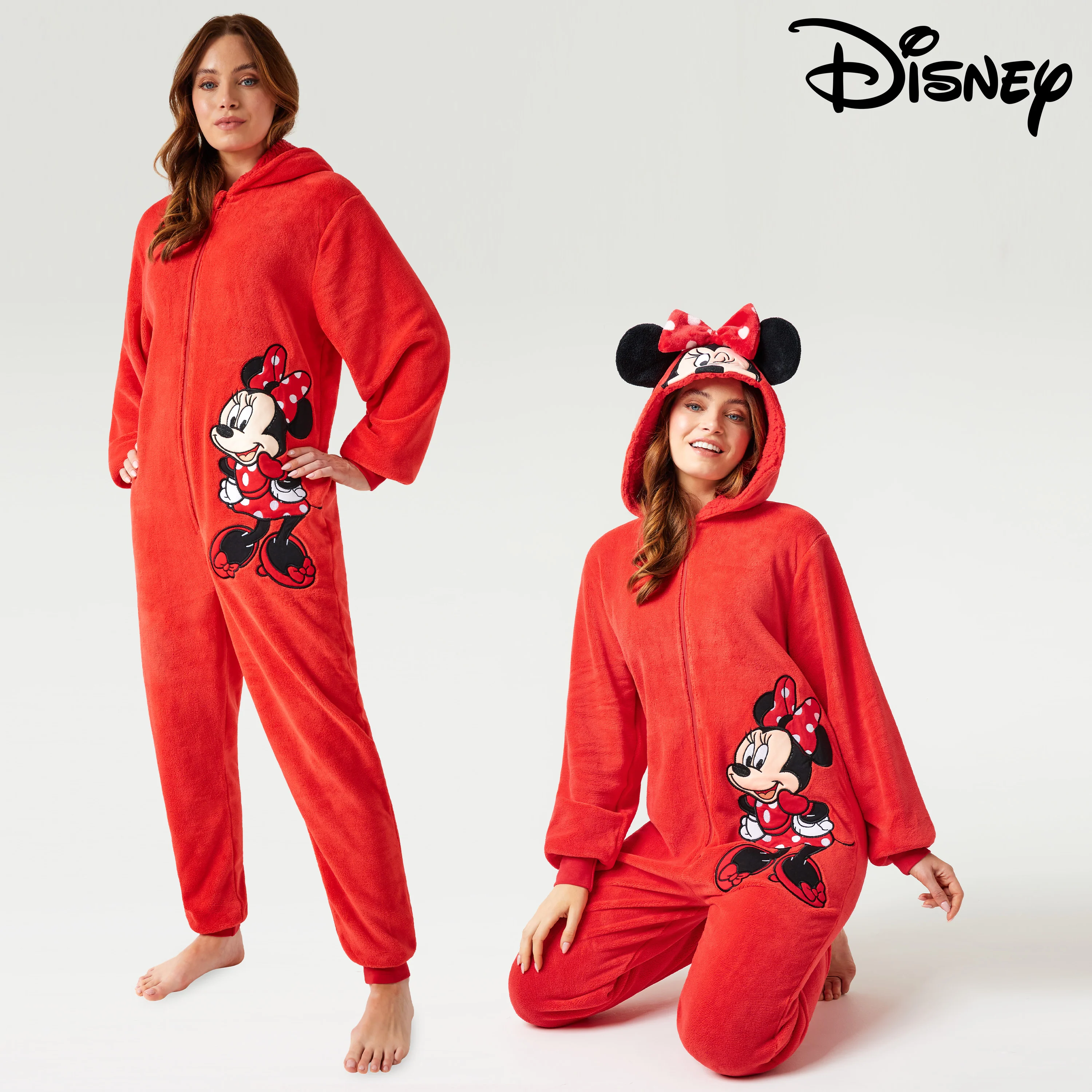 Disney Stitch Onesies for Women - Fluffy Minnie Mouse Eeyore Maleficent Onesie Pyjamas - Image 4