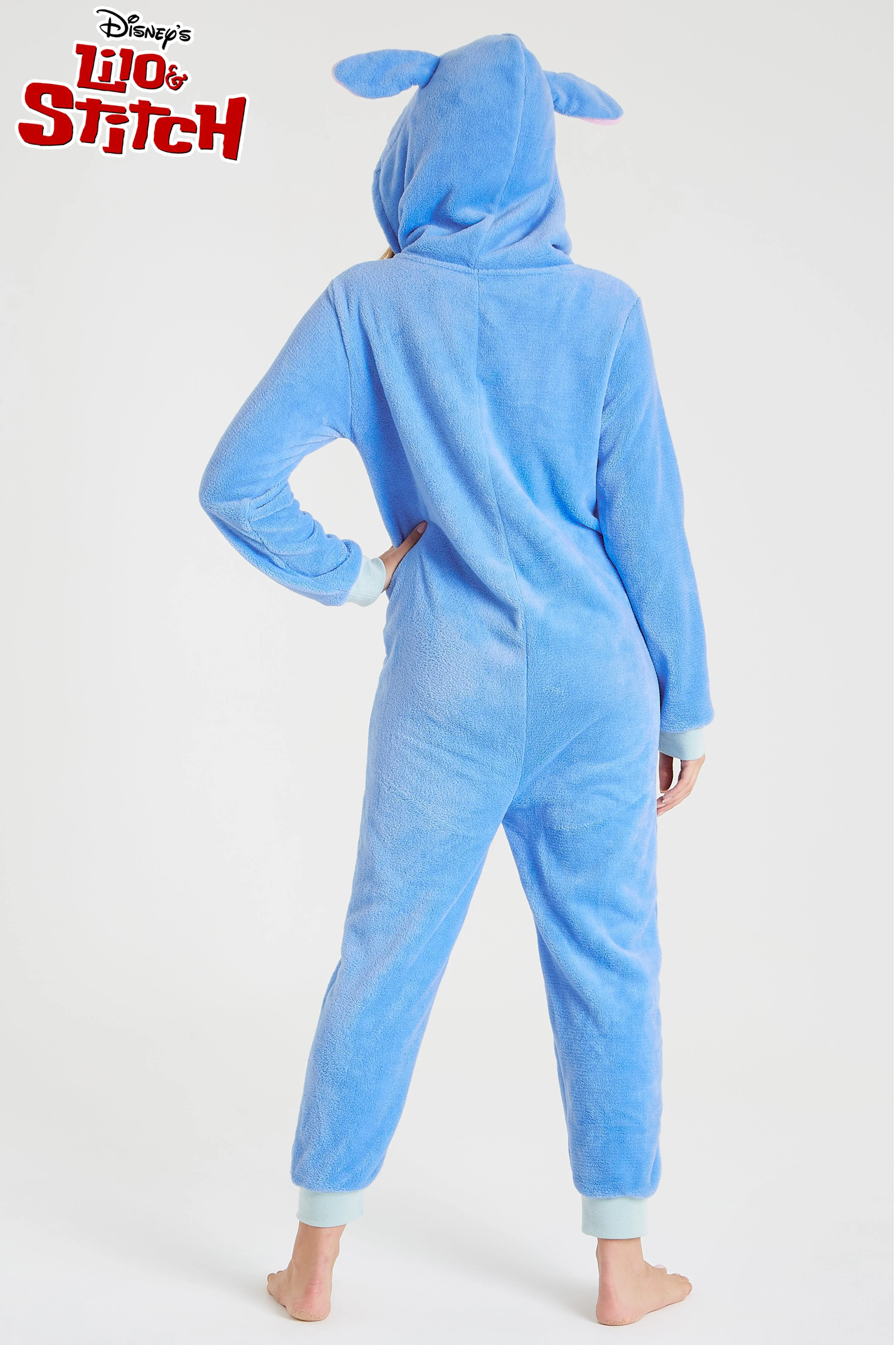 Disney Stitch Onesies for Women - Fluffy Minnie Mouse Eeyore Maleficent Onesie Pyjamas Lounge Wear - Stitch Gifts - Image 7
