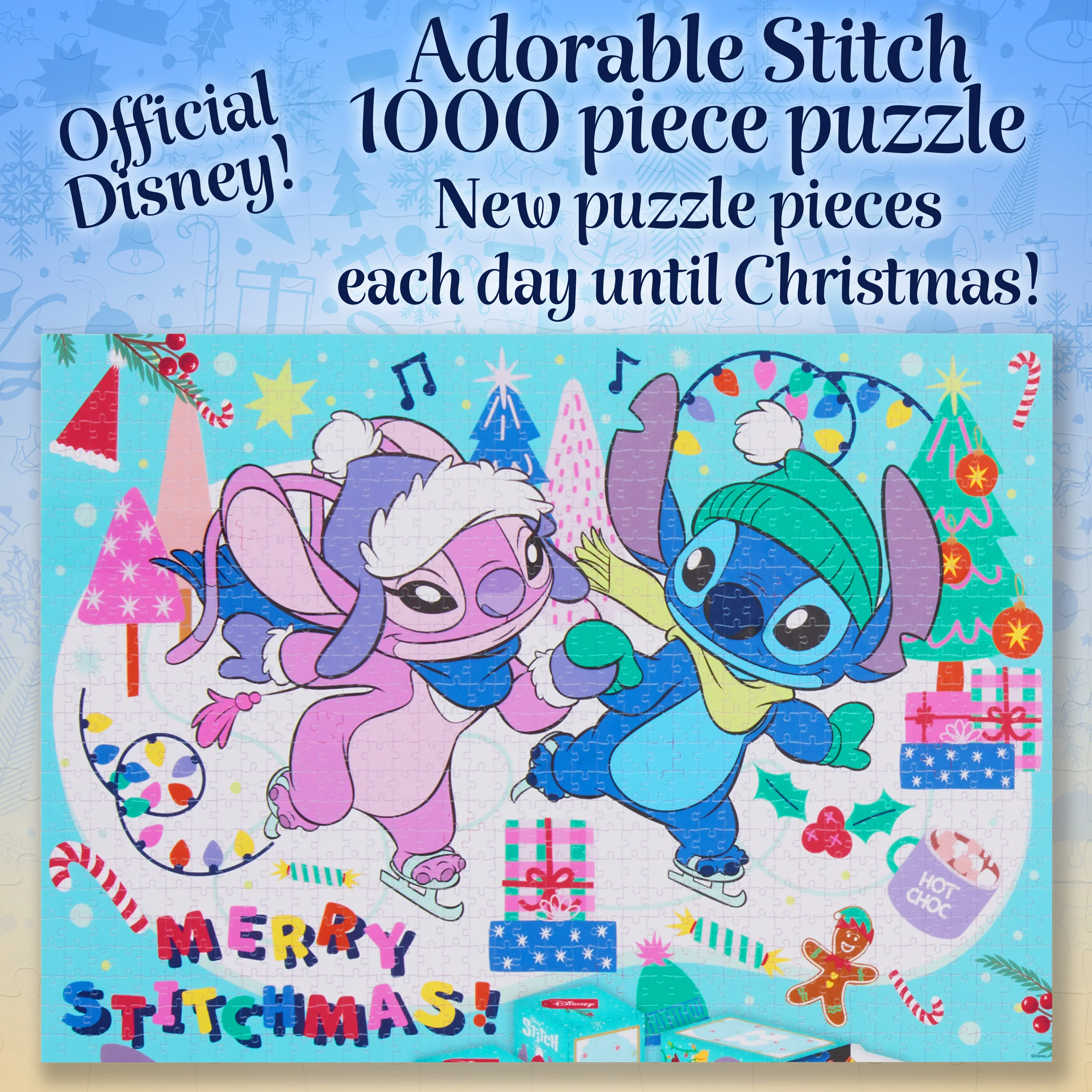 Disney Stitch Puzzle Advent Calendar 2025 Christmas Countdown for Adults Teens Kids - Image 3