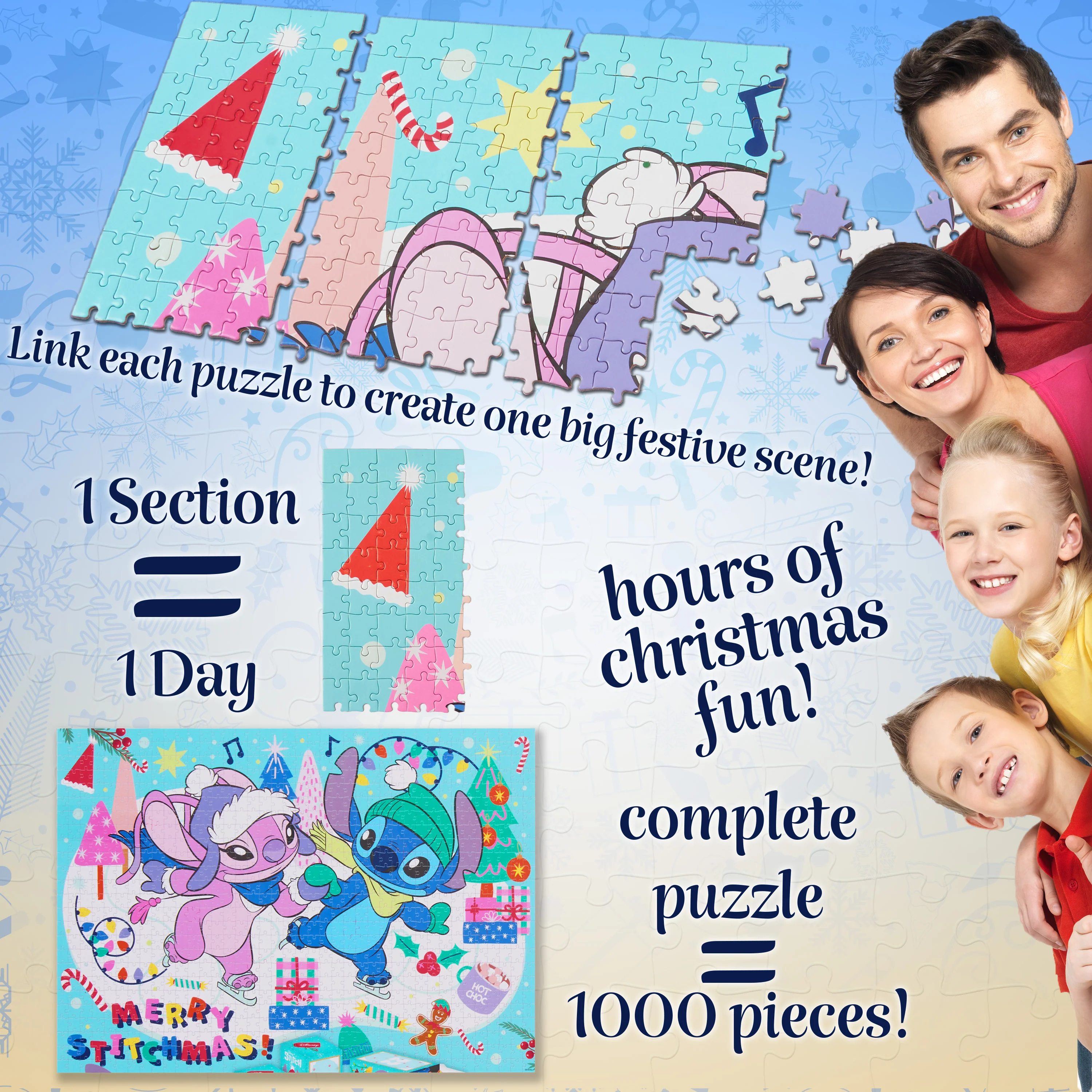 Disney Stitch Puzzle Advent Calendar 2025 Christmas Countdown for Adults Teens Kids - Image 5