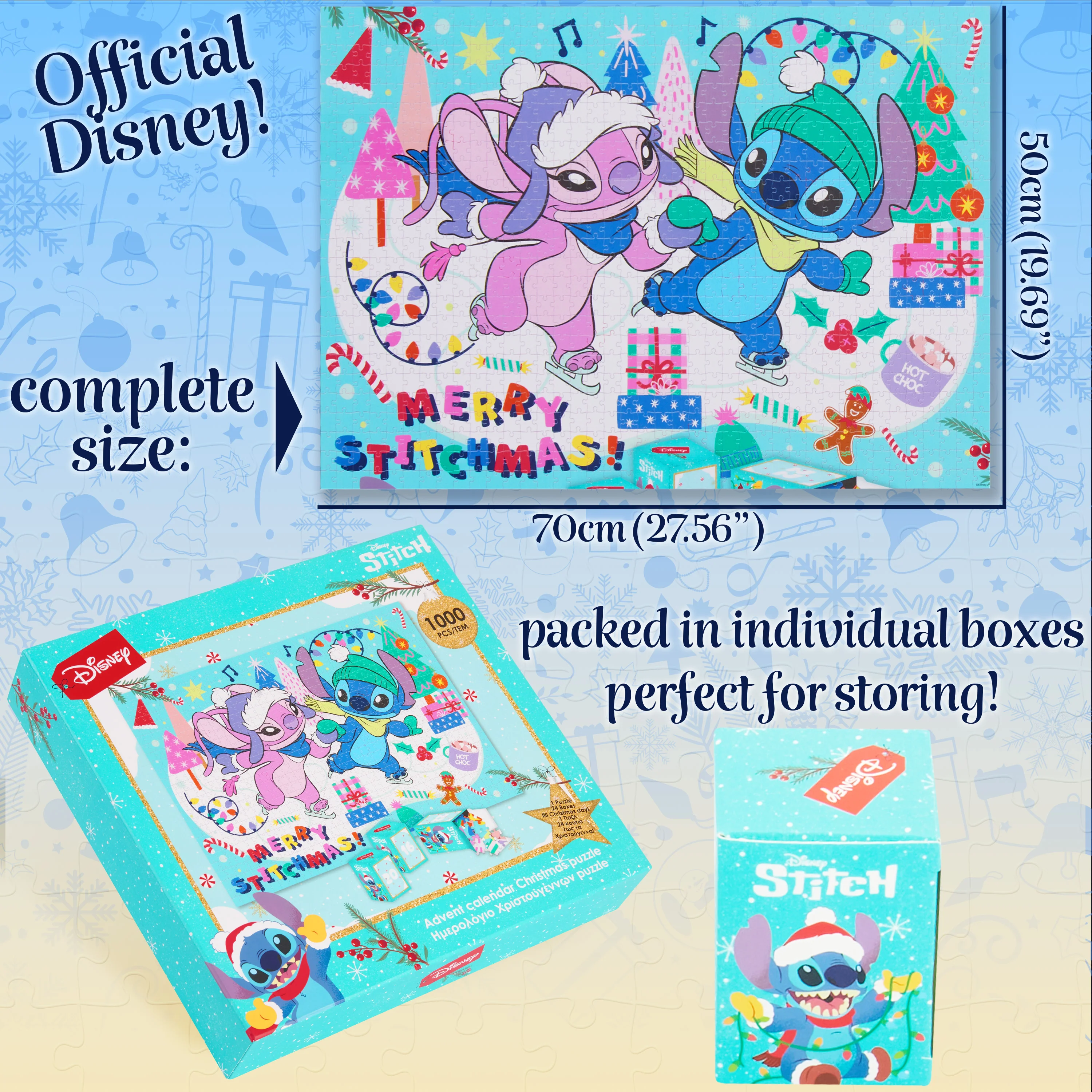 Disney Stitch Puzzle Advent Calendar 2025 Christmas Countdown for Adults Teens Kids - Image 6