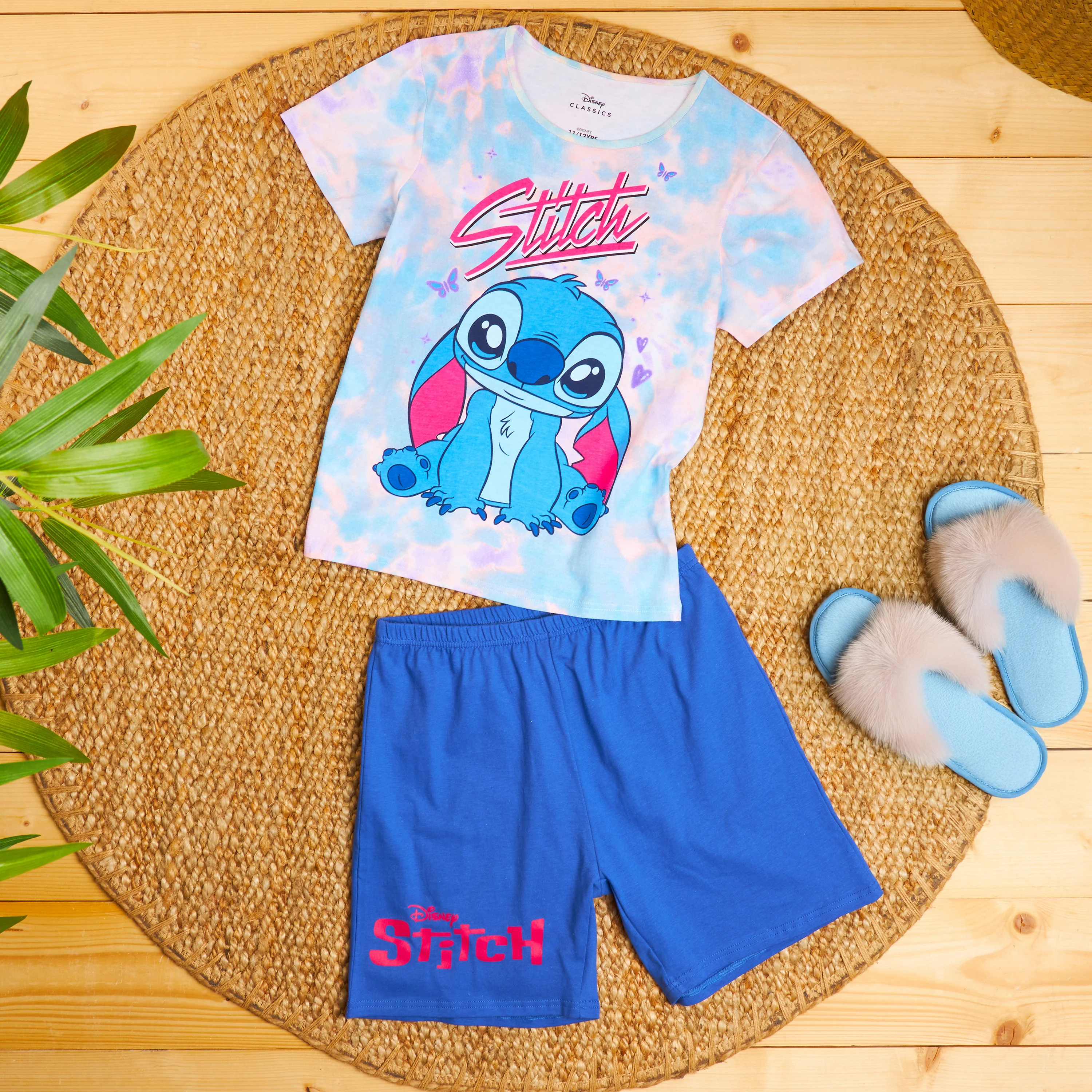 Disney Stitch Pyjamas for Girls & Teenagers Short Sleeve PJs Set Soft Breathable Nightwear - Image 5
