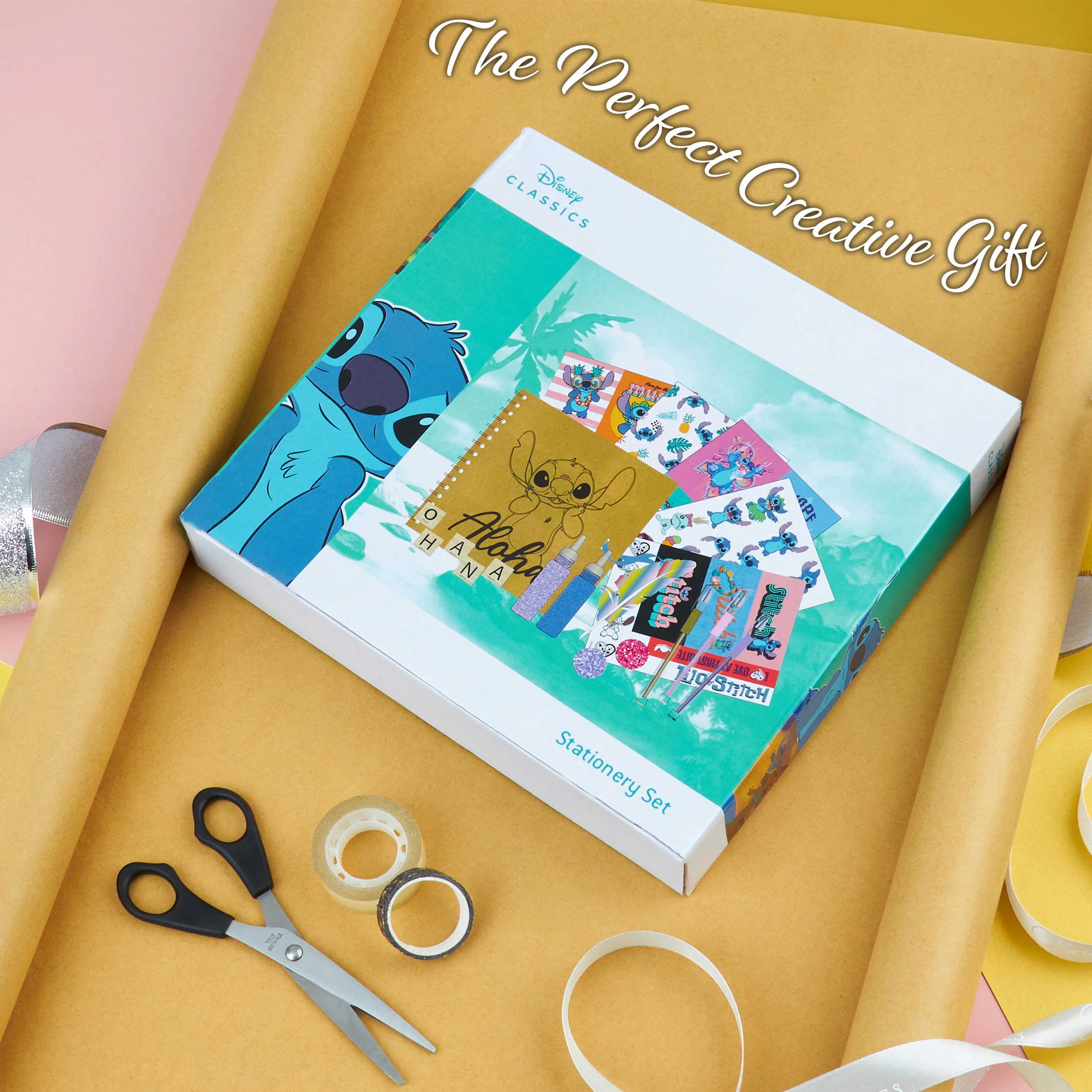 Disney Stitch Scrapbook Kit for Kids, Scrapbooking Accessories - Image 2
