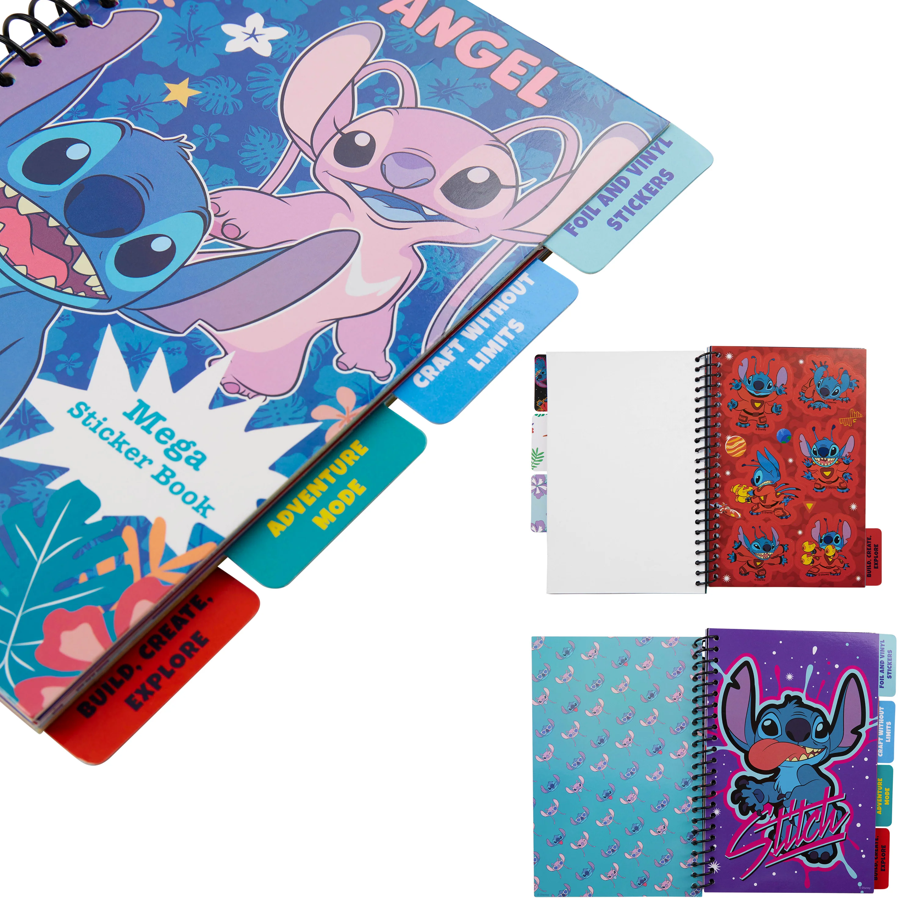 Disney Stitch Sticker Book for Kids with 28 Sticker Sheets Stickers for Scrapbooking - Image 4